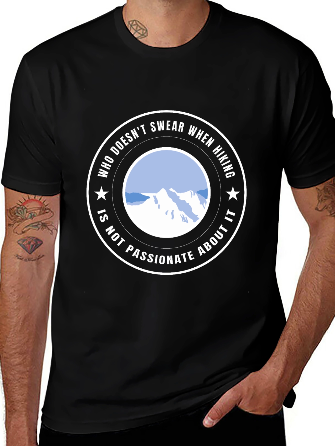 Hiking Passion T-Shirt - Swear About It!