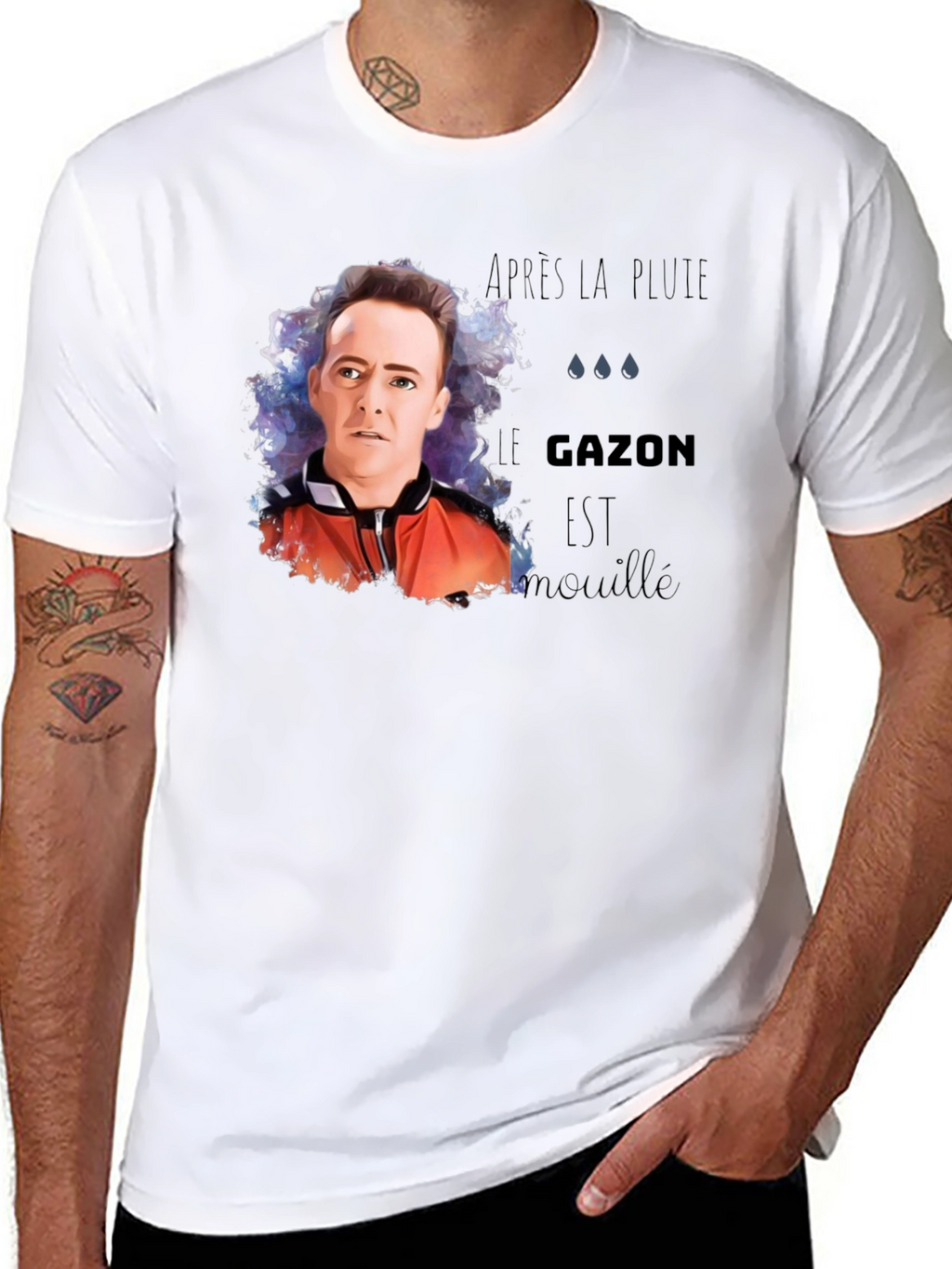 Comedy Themed Black T-Shirt