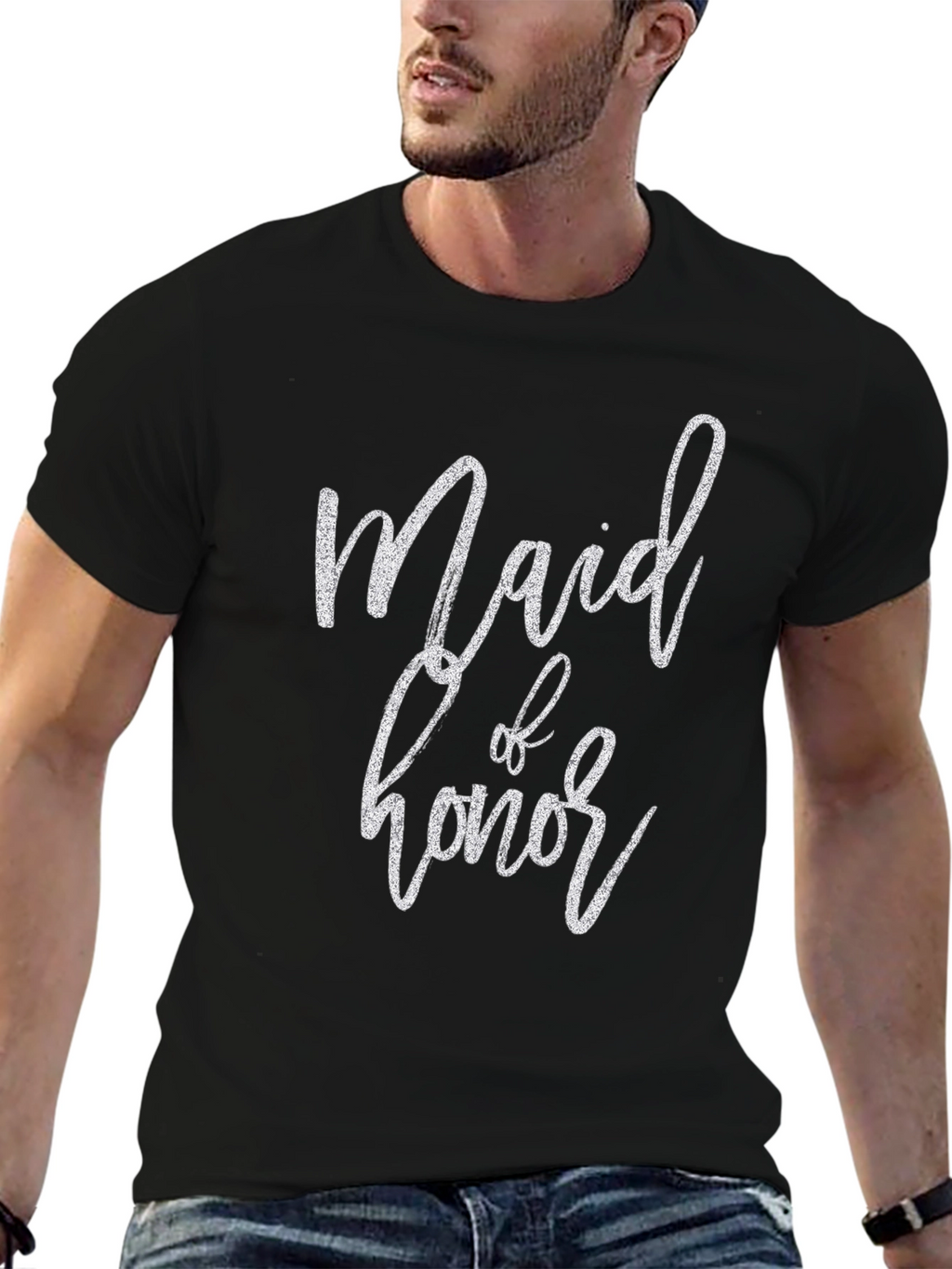 Maid of Honor Wedding T-Shirt
