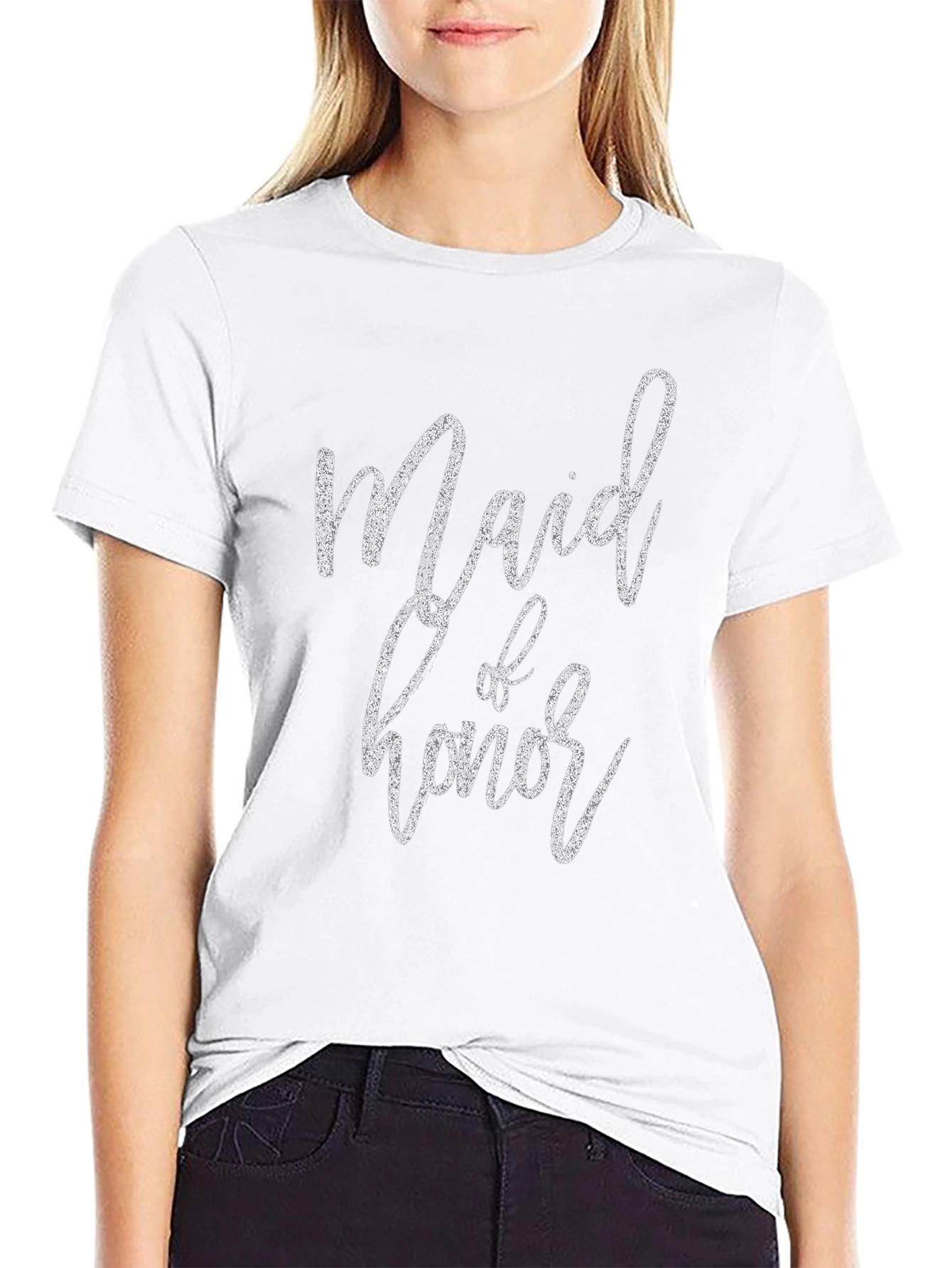 Maid of Honor Wedding T-Shirt
