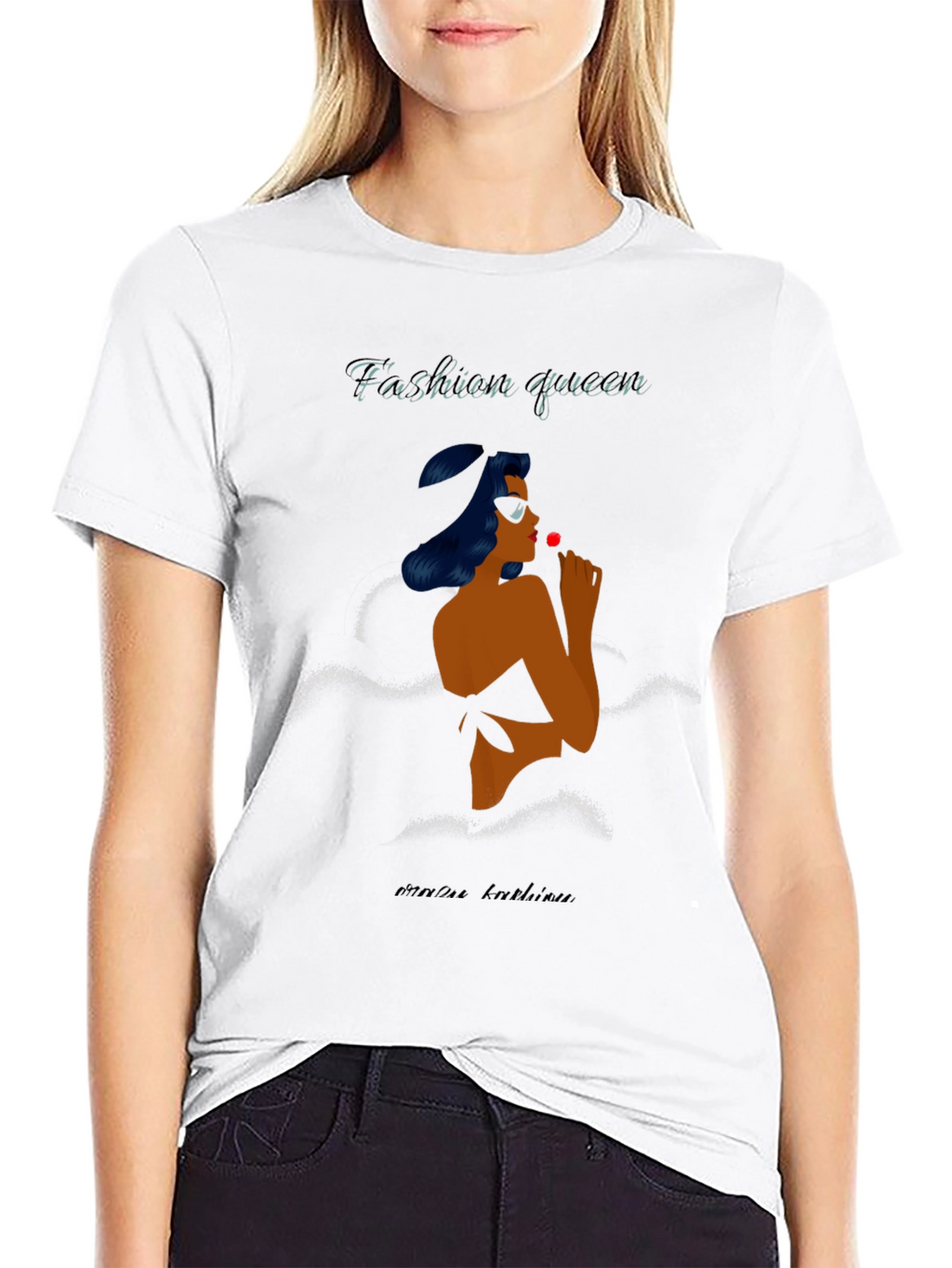 Fashion Queen Graphic T-Shirt