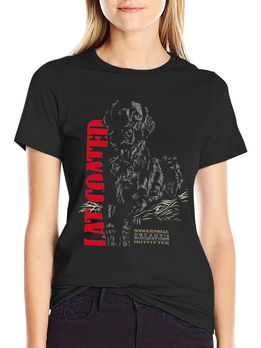 Flat-Coated Retriever T-Shirt - Dog Lover Tee