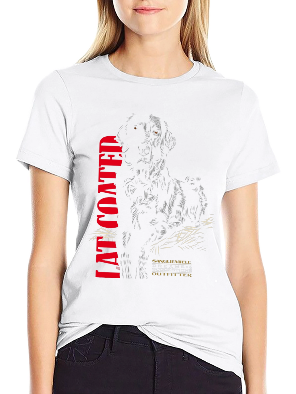 Flat-Coated Retriever T-Shirt - Dog Lover Tee