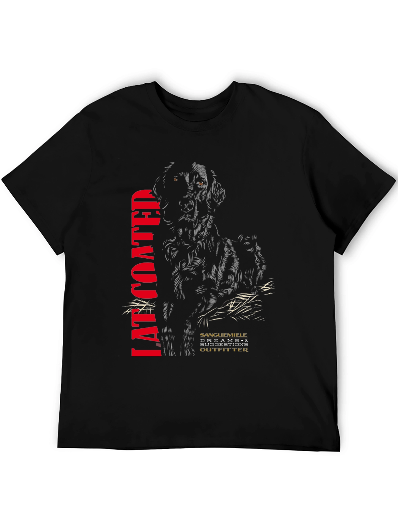 Flat-Coated Retriever T-Shirt - Dog Lover Tee