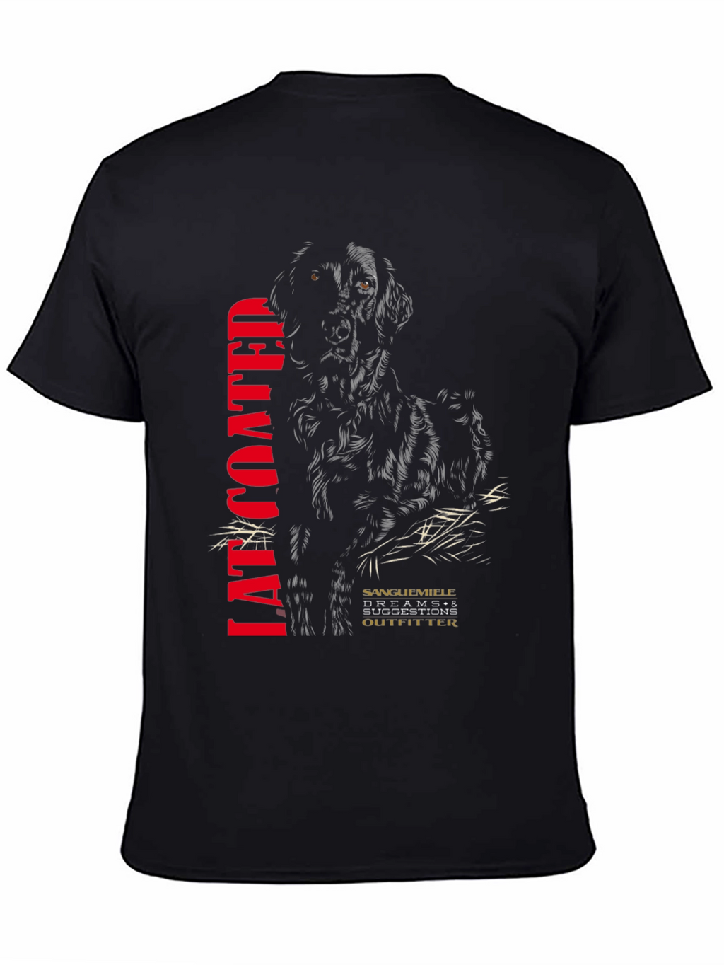 Flat-Coated Retriever T-Shirt - Dog Lover Tee