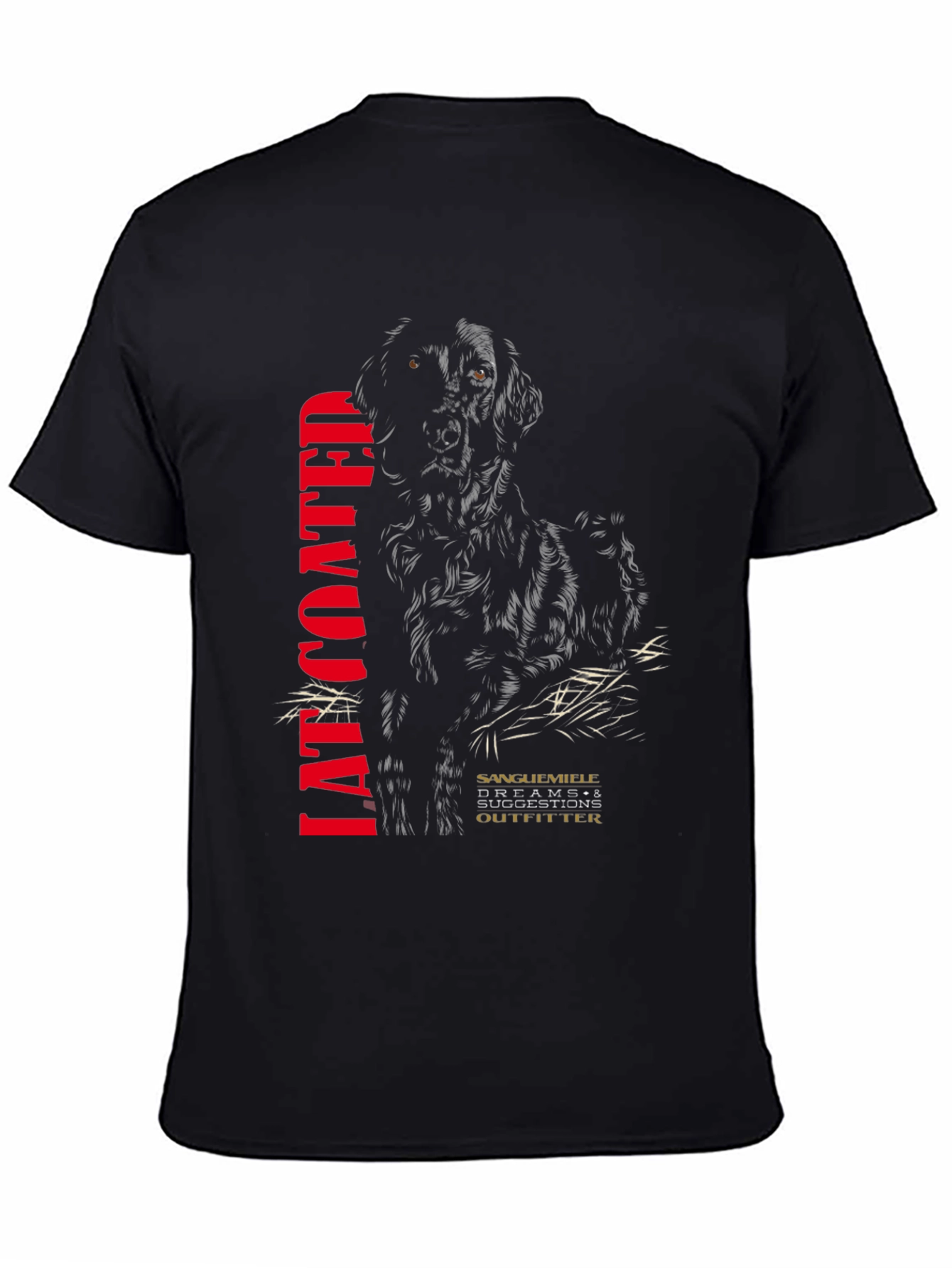Flat-Coated Retriever T-Shirt - Dog Lover Tee