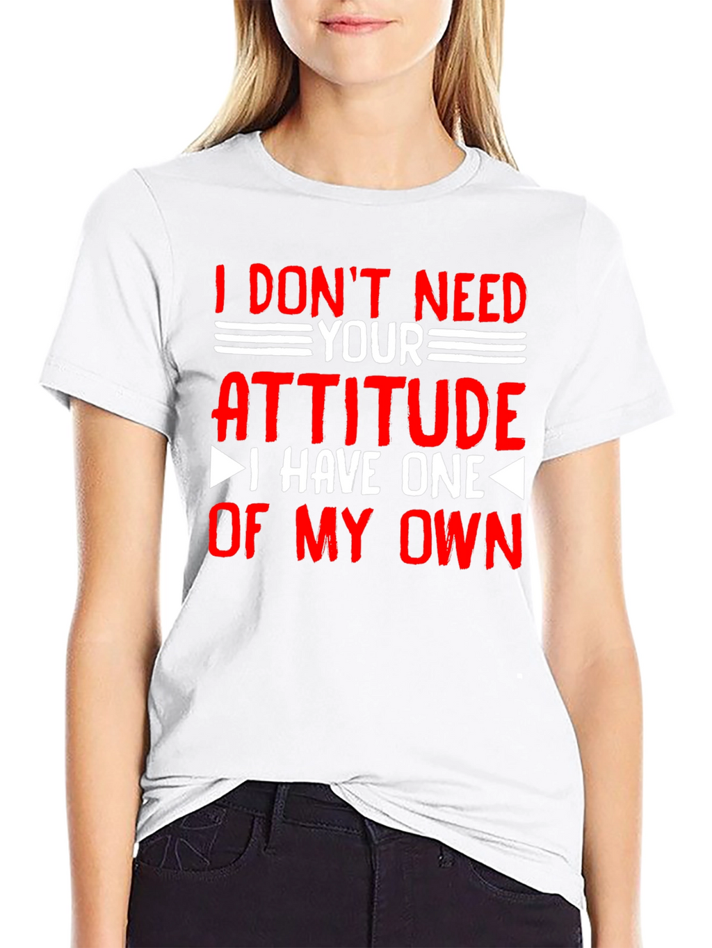 Attitude T-Shirt - Sarcastic Graphic Tee