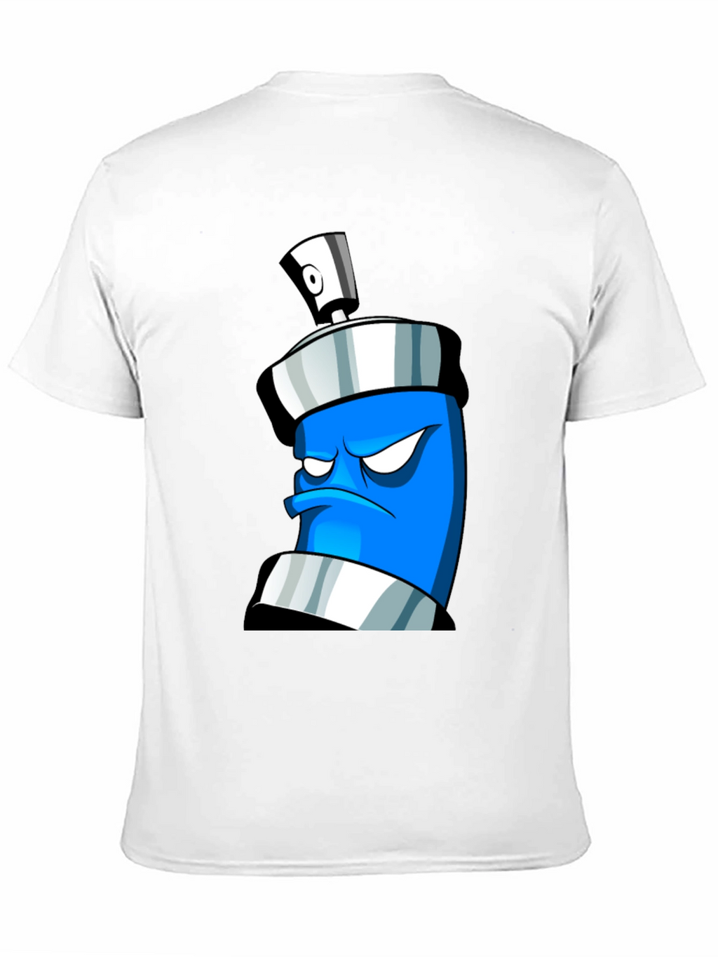 Angry Spray Can Graphic T-Shirt