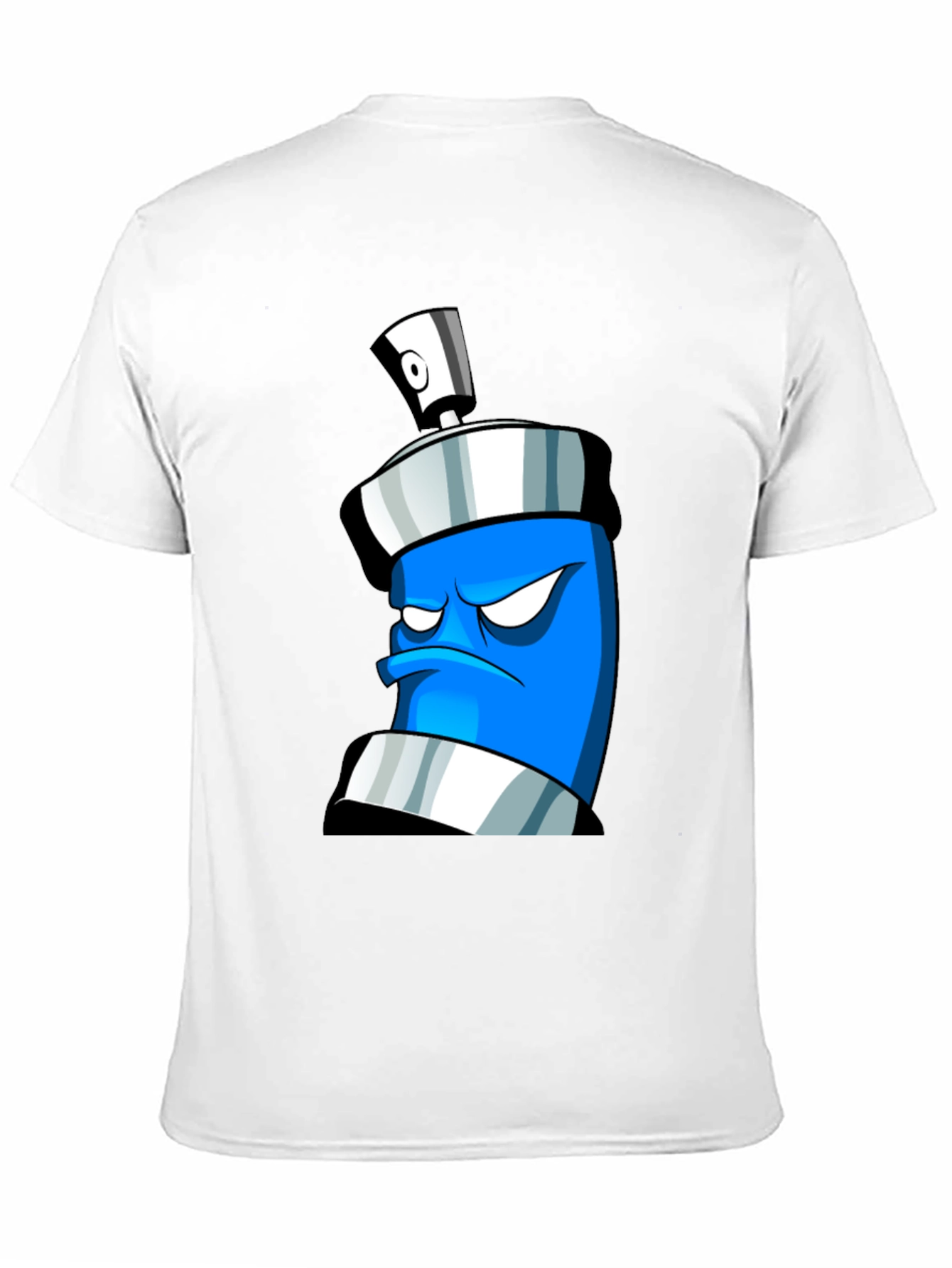 Angry Spray Can Graphic T-Shirt