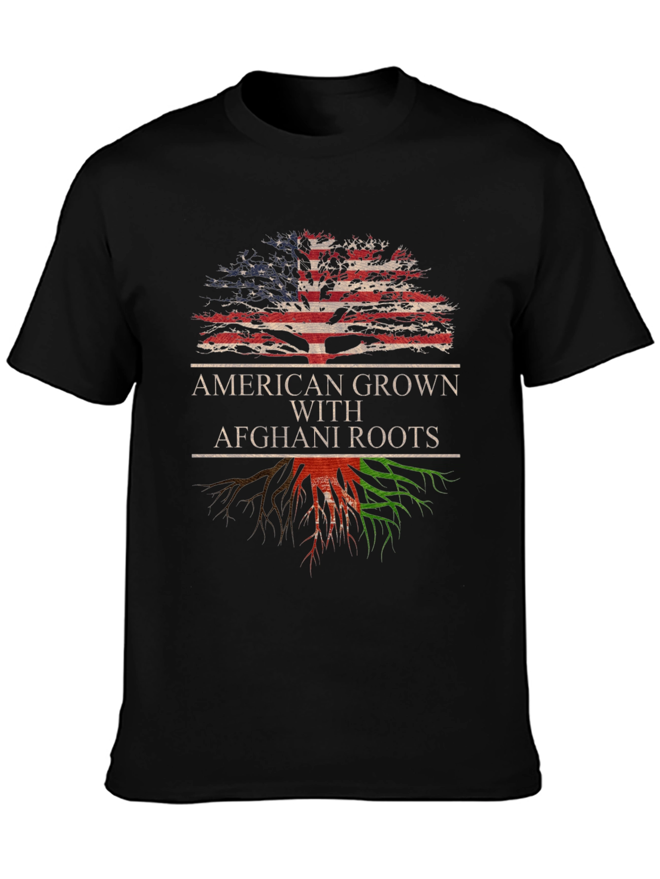 American Grown with Afghani Roots T-Shirt