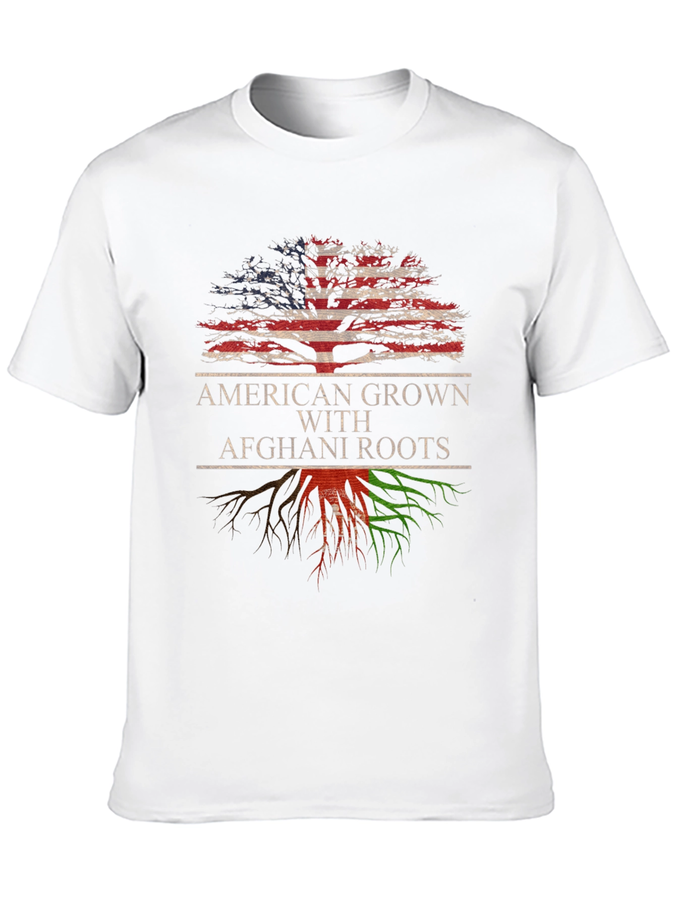American Grown with Afghani Roots T-Shirt