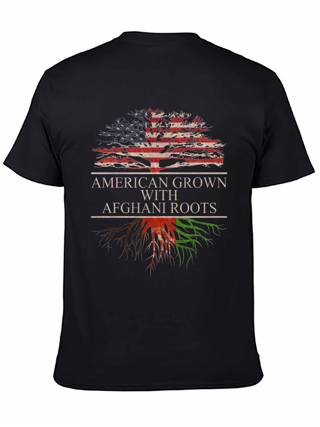 American Grown with Afghani Roots T-Shirt