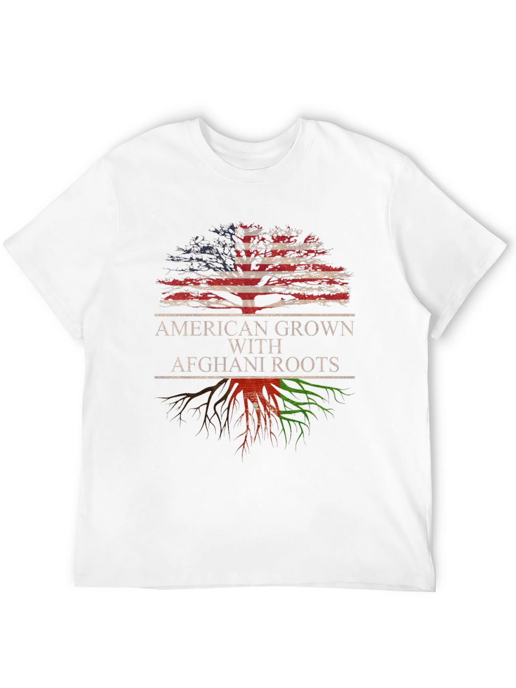 American Grown with Afghani Roots T-Shirt