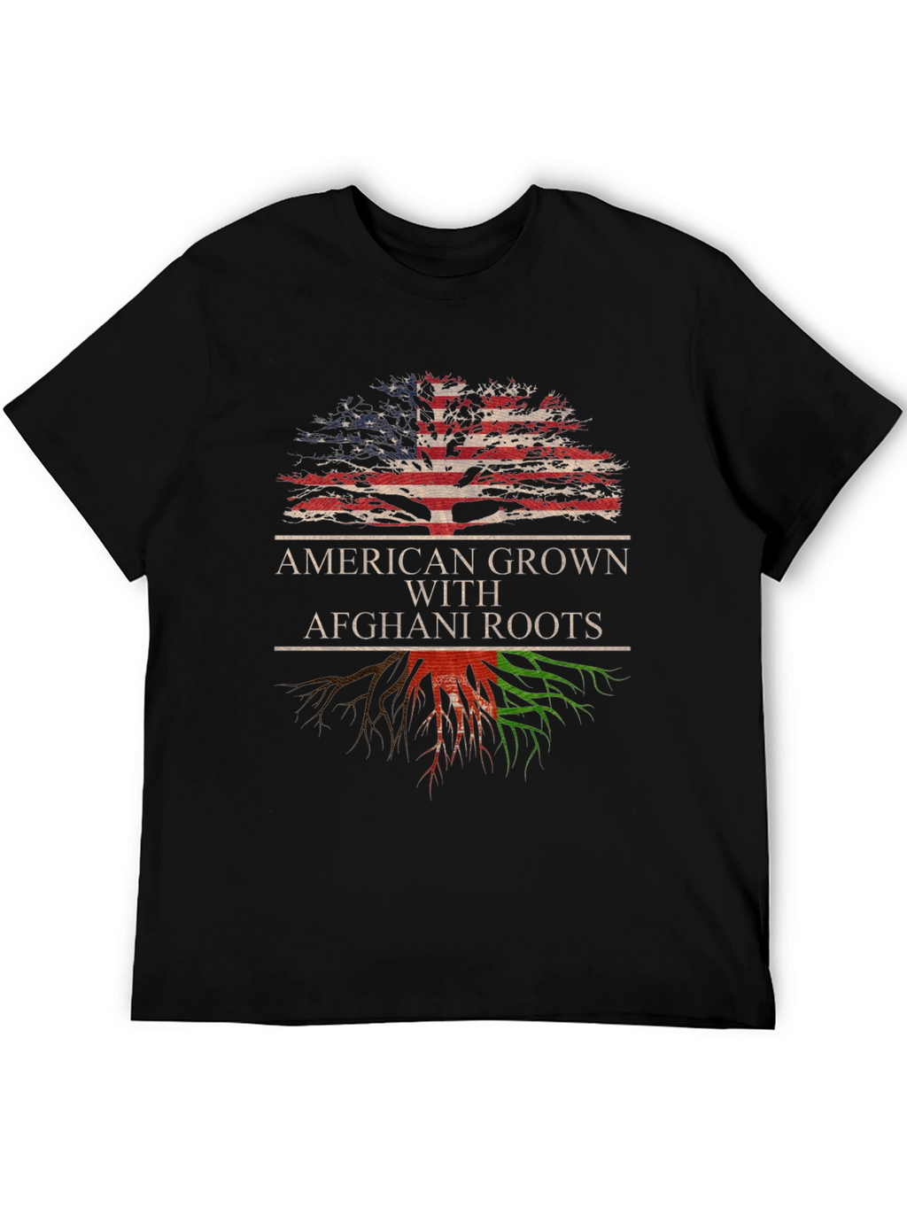 American Grown with Afghani Roots T-Shirt