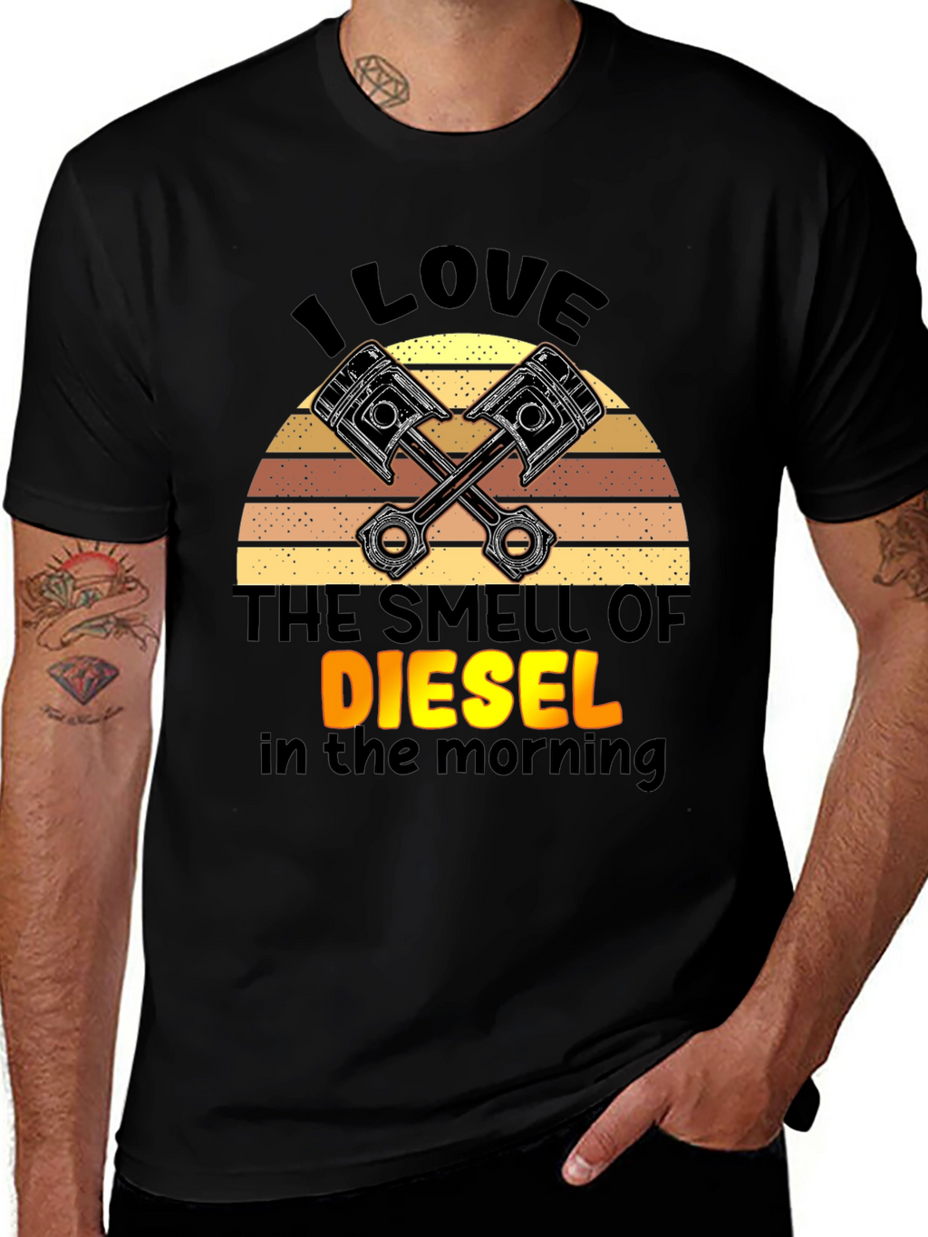 I Love The Smell of Diesel T-Shirt