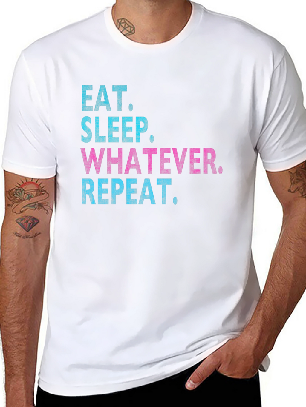 Eat Sleep Whatever Repeat T-Shirt