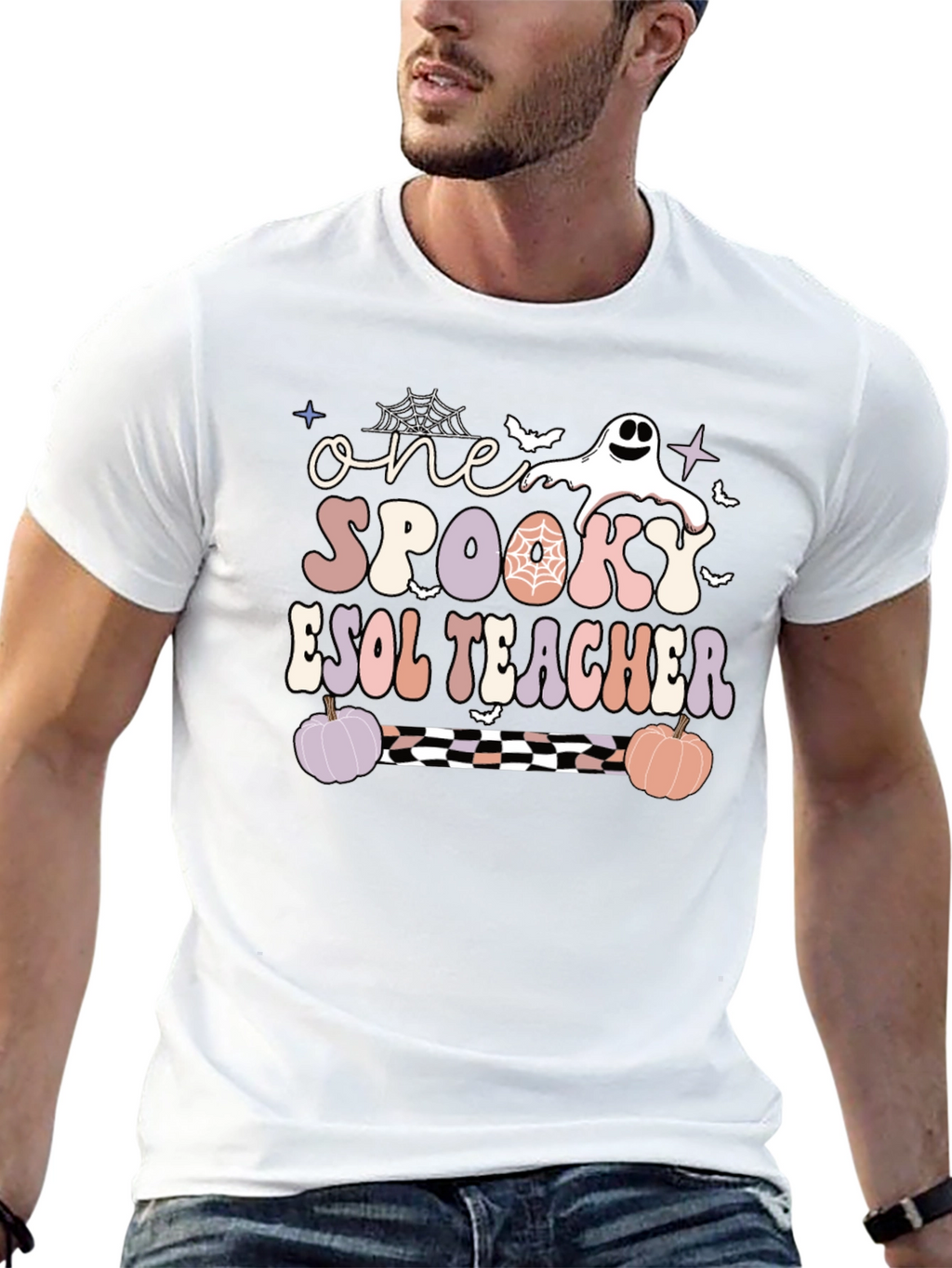 One Spooky ESOL Teacher Halloween T-Shirt