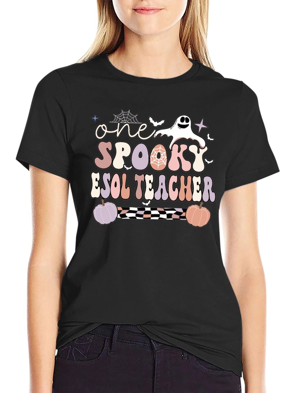 One Spooky ESOL Teacher Halloween T-Shirt