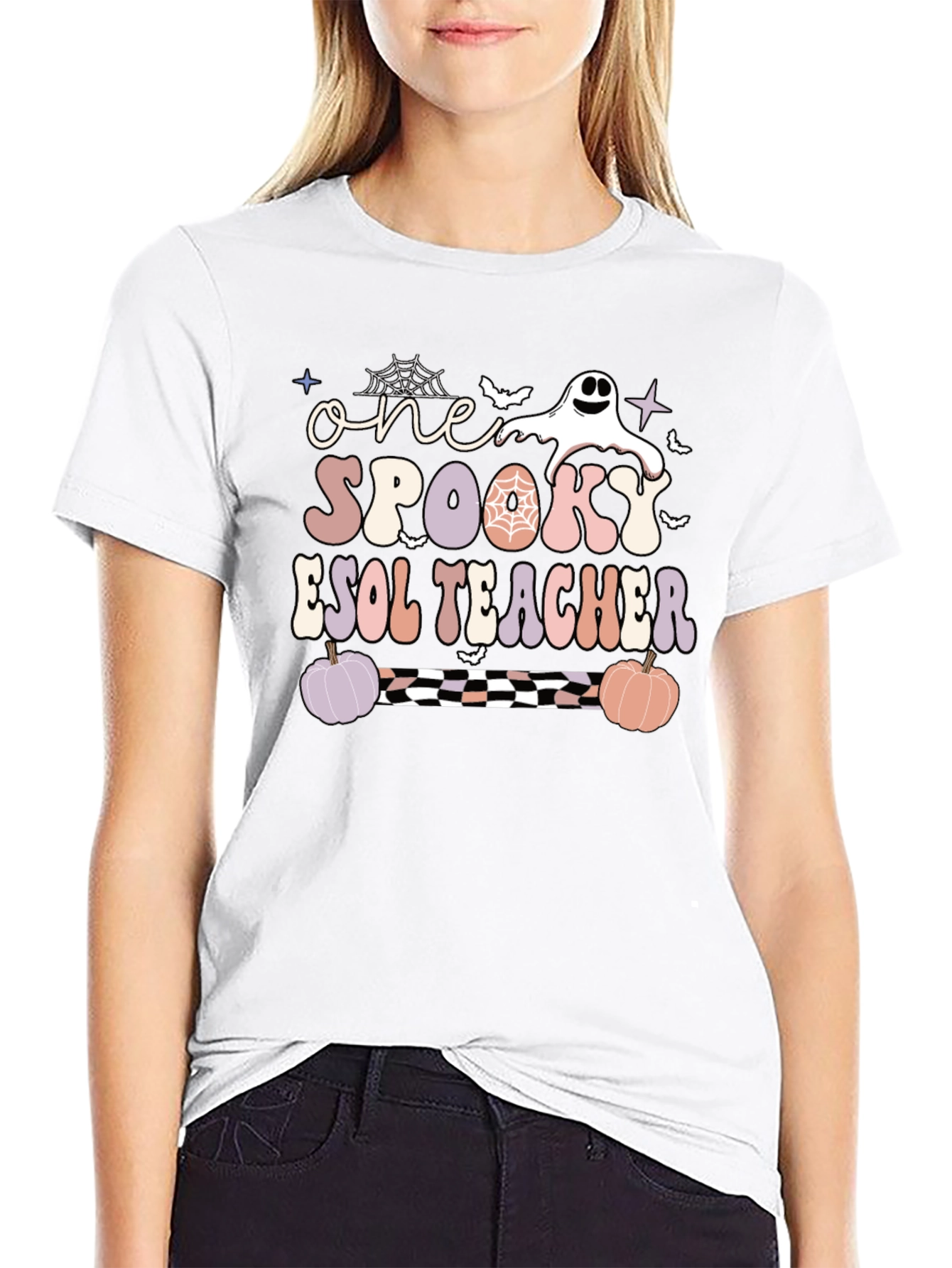 One Spooky ESOL Teacher Halloween T-Shirt