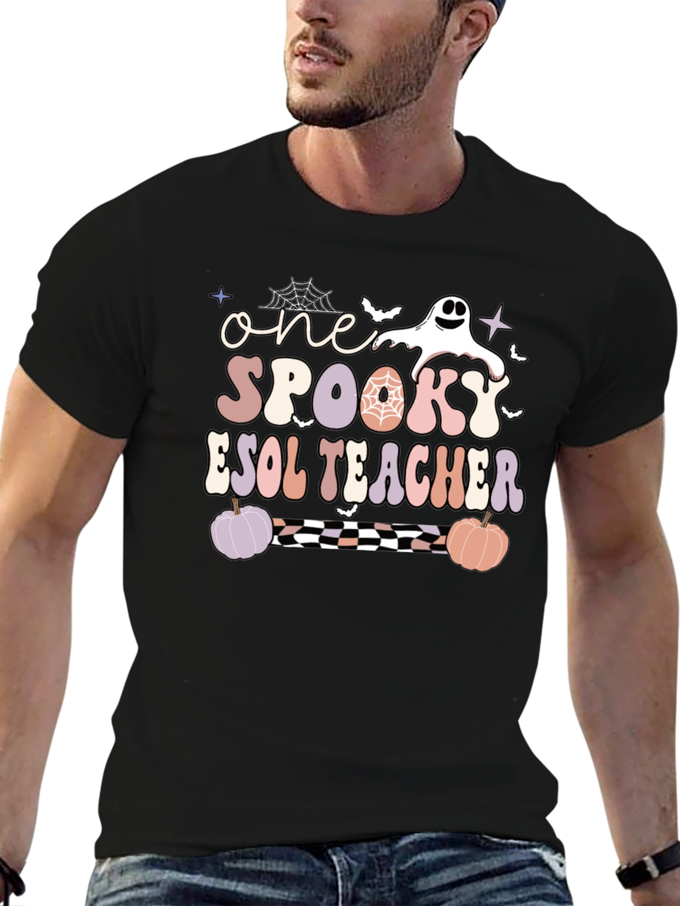 One Spooky ESOL Teacher Halloween T-Shirt