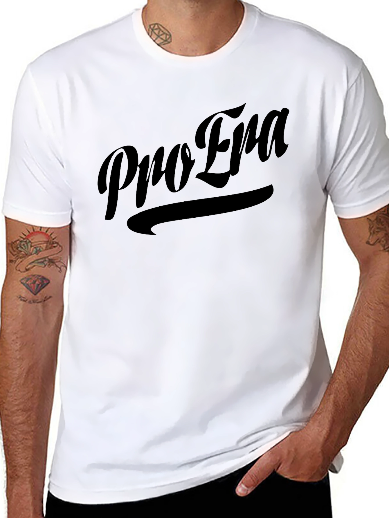 Pro Era Black Graphic Tee