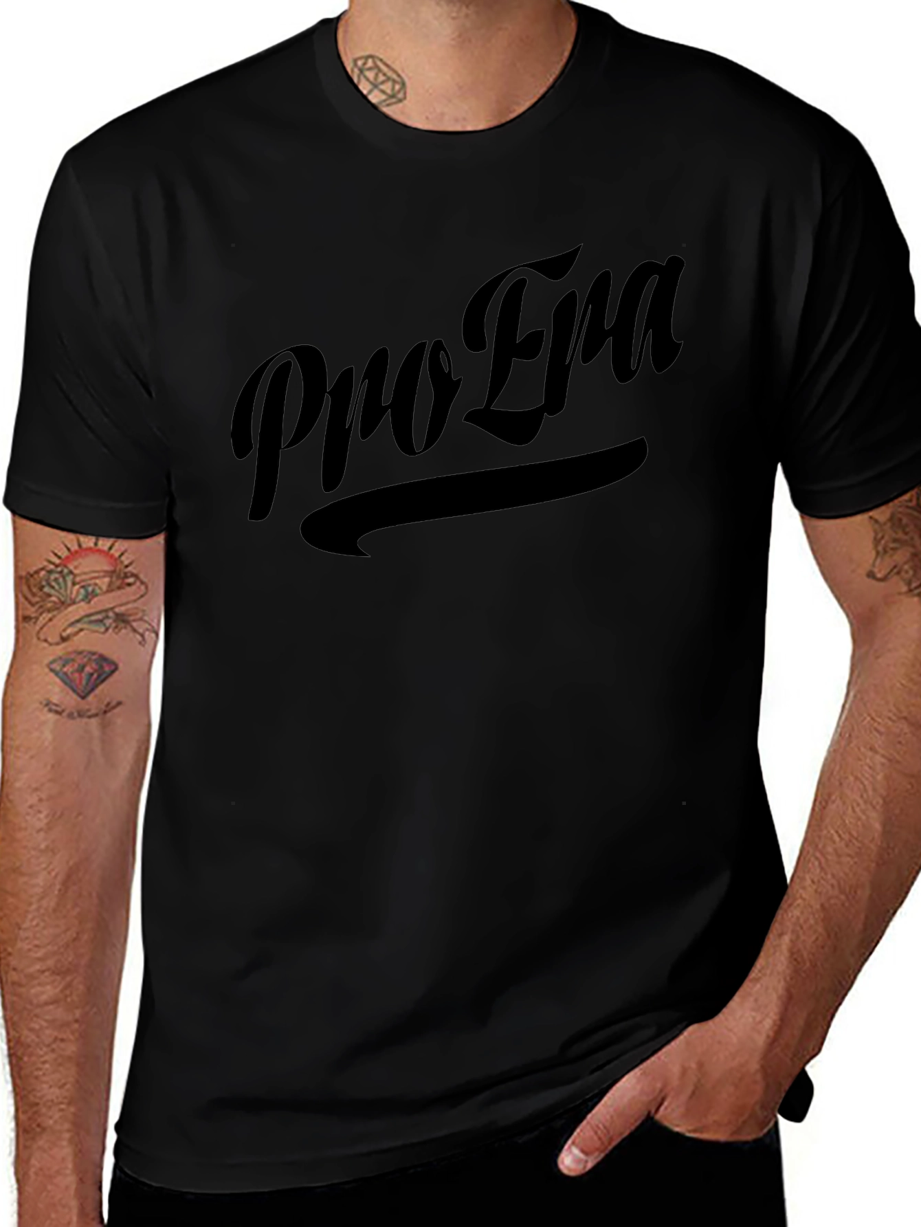 Pro Era Black Graphic Tee