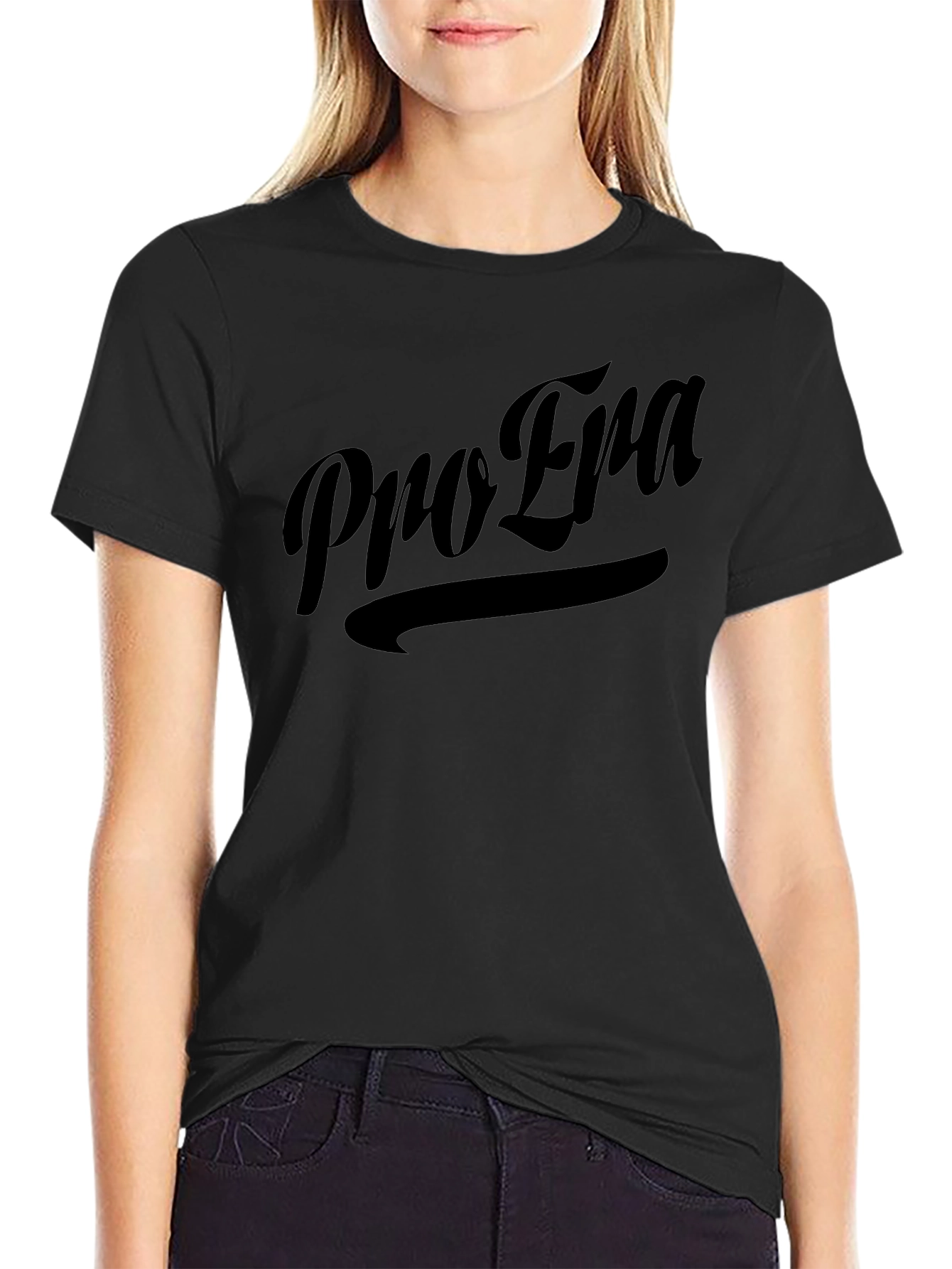 Pro Era Black Graphic Tee