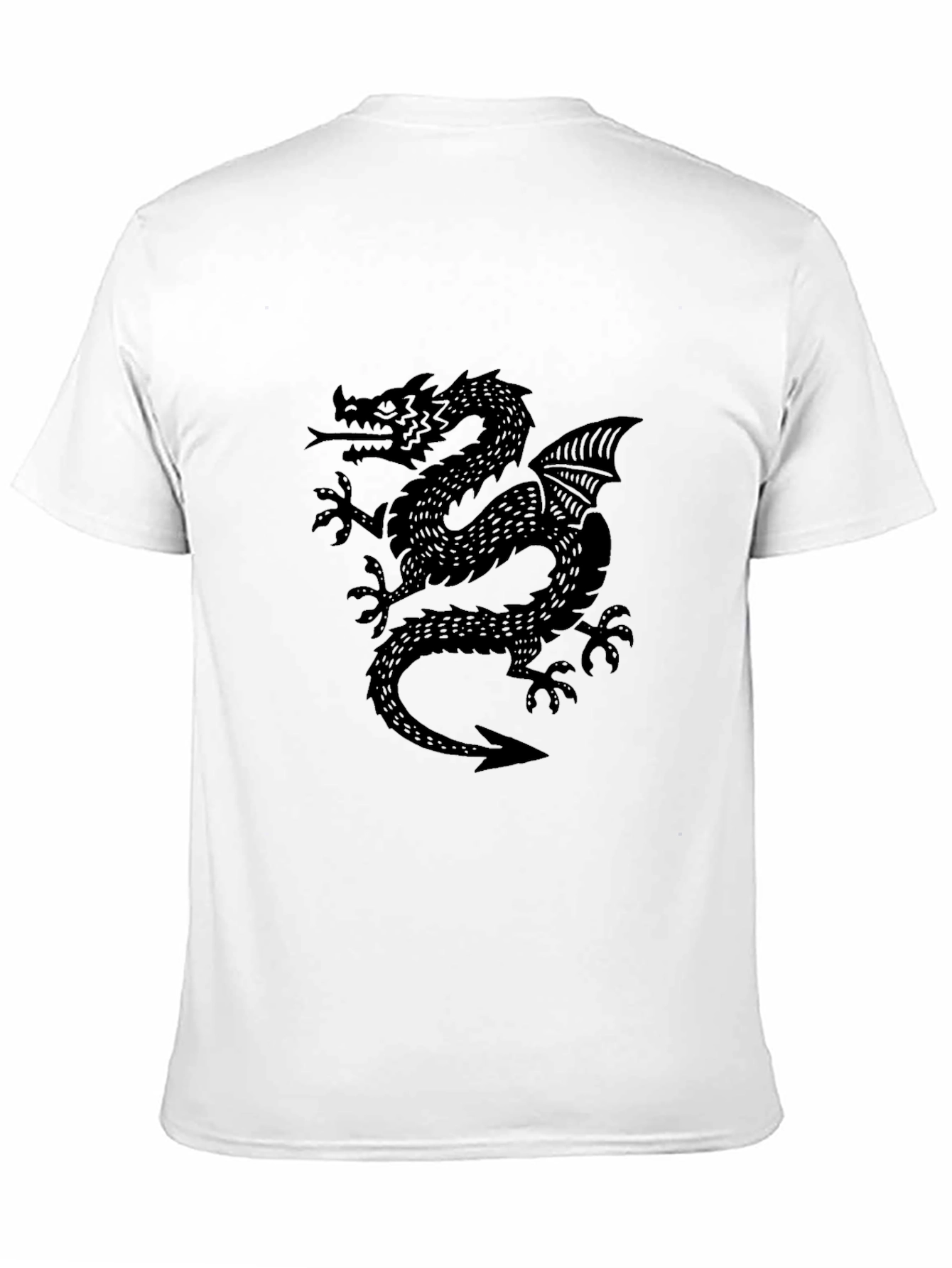 Black Dragon Graphic Tee - Mens Short Sleeve Shirt