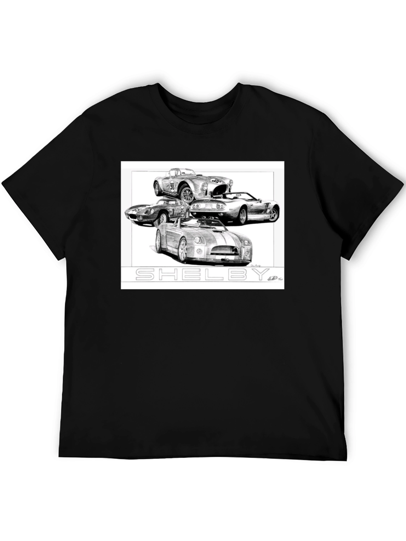Shelby Car T-Shirt: Automotive Enthusiast Apparel