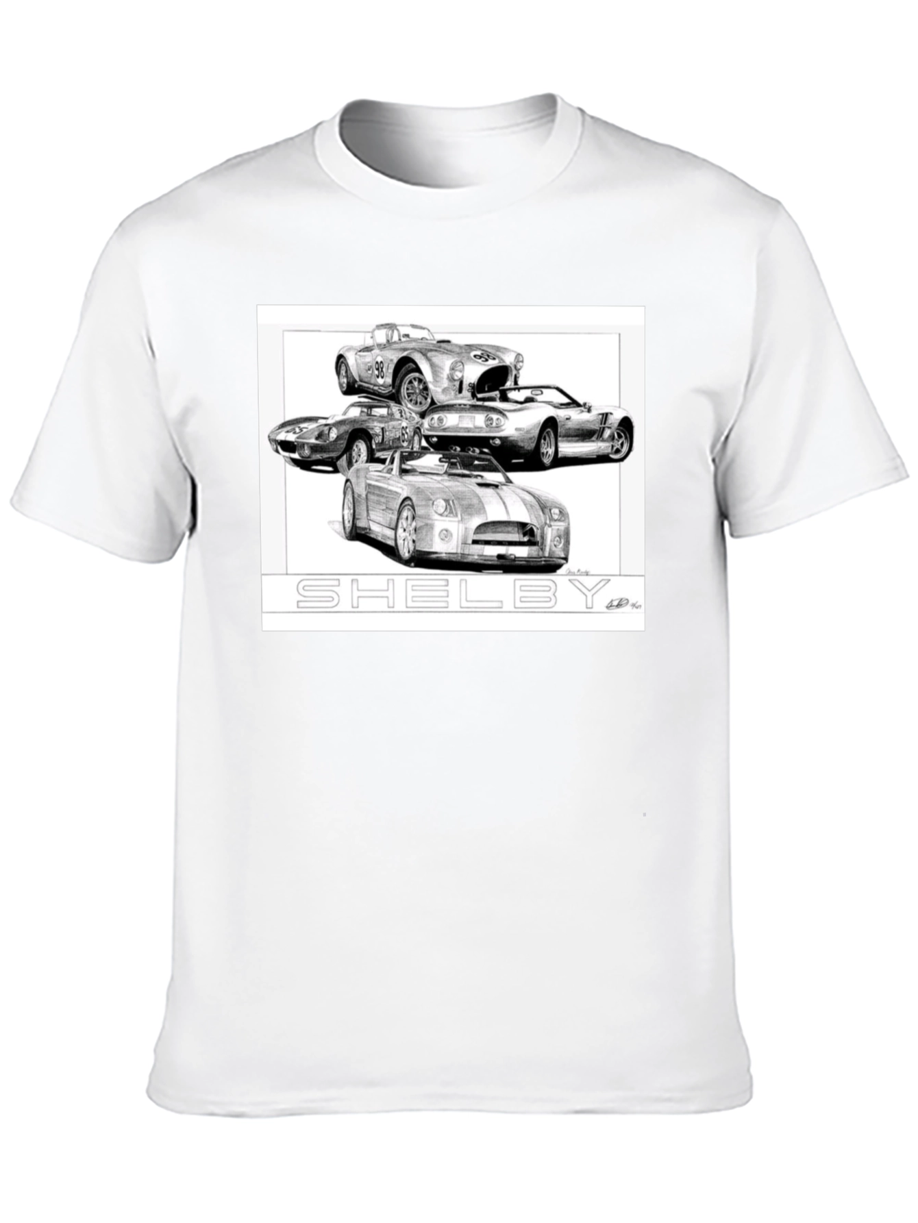Shelby Car T-Shirt: Automotive Enthusiast Apparel