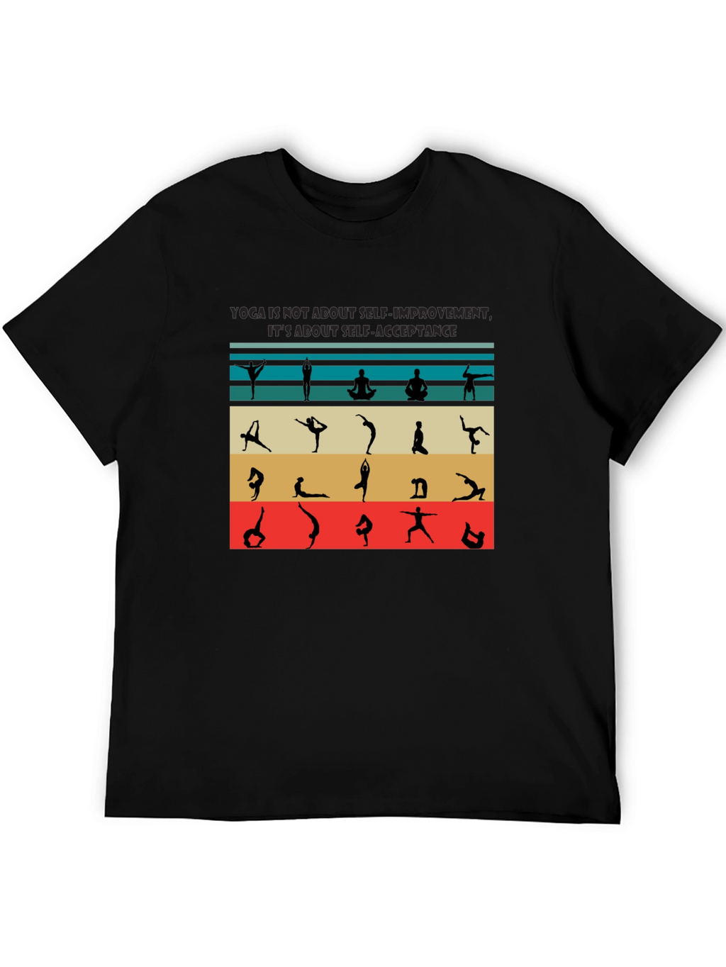 Yoga Self-Acceptance Tee - Inspirational T-Shirt
