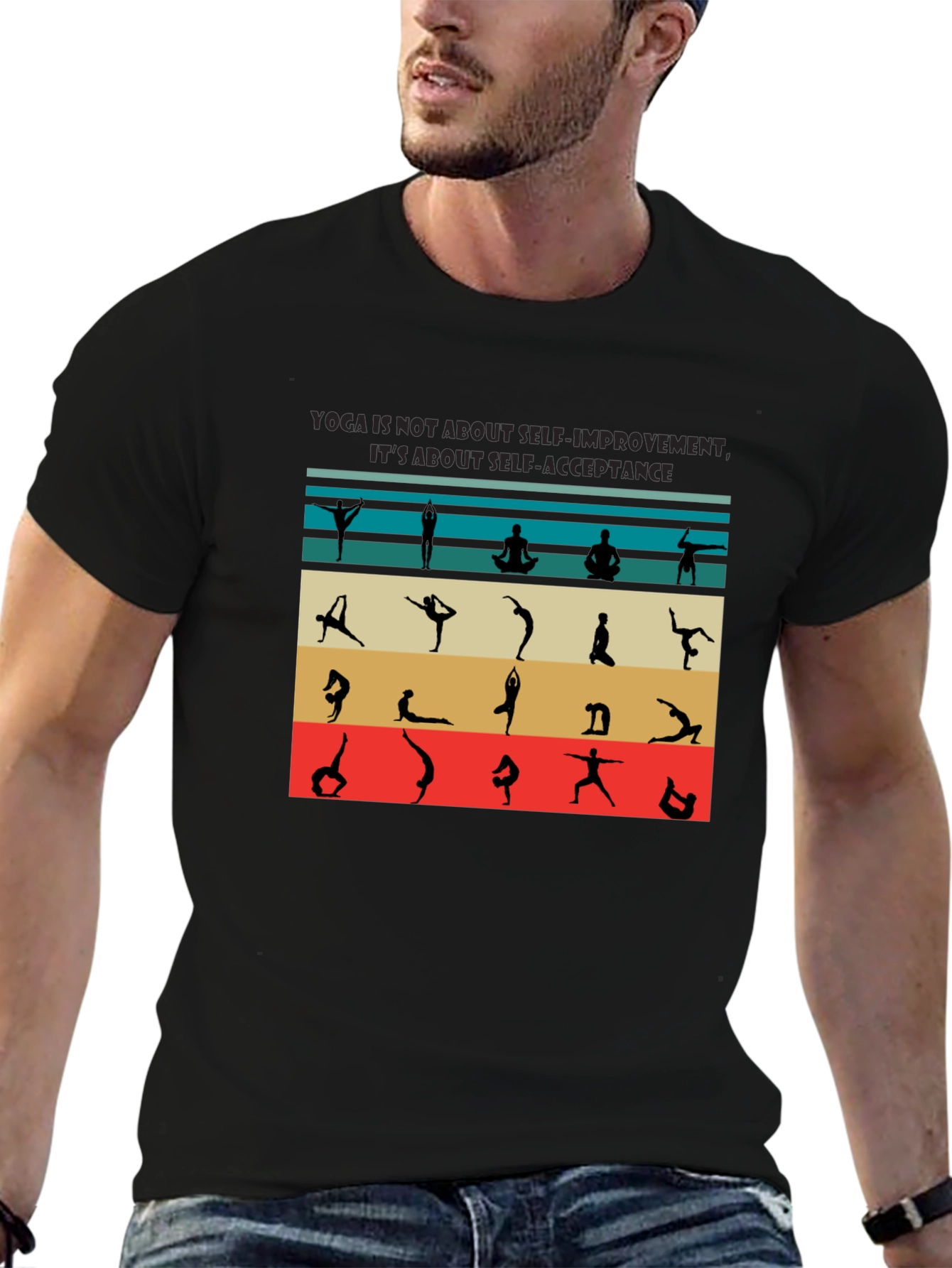 Yoga Self-Acceptance Tee - Inspirational T-Shirt