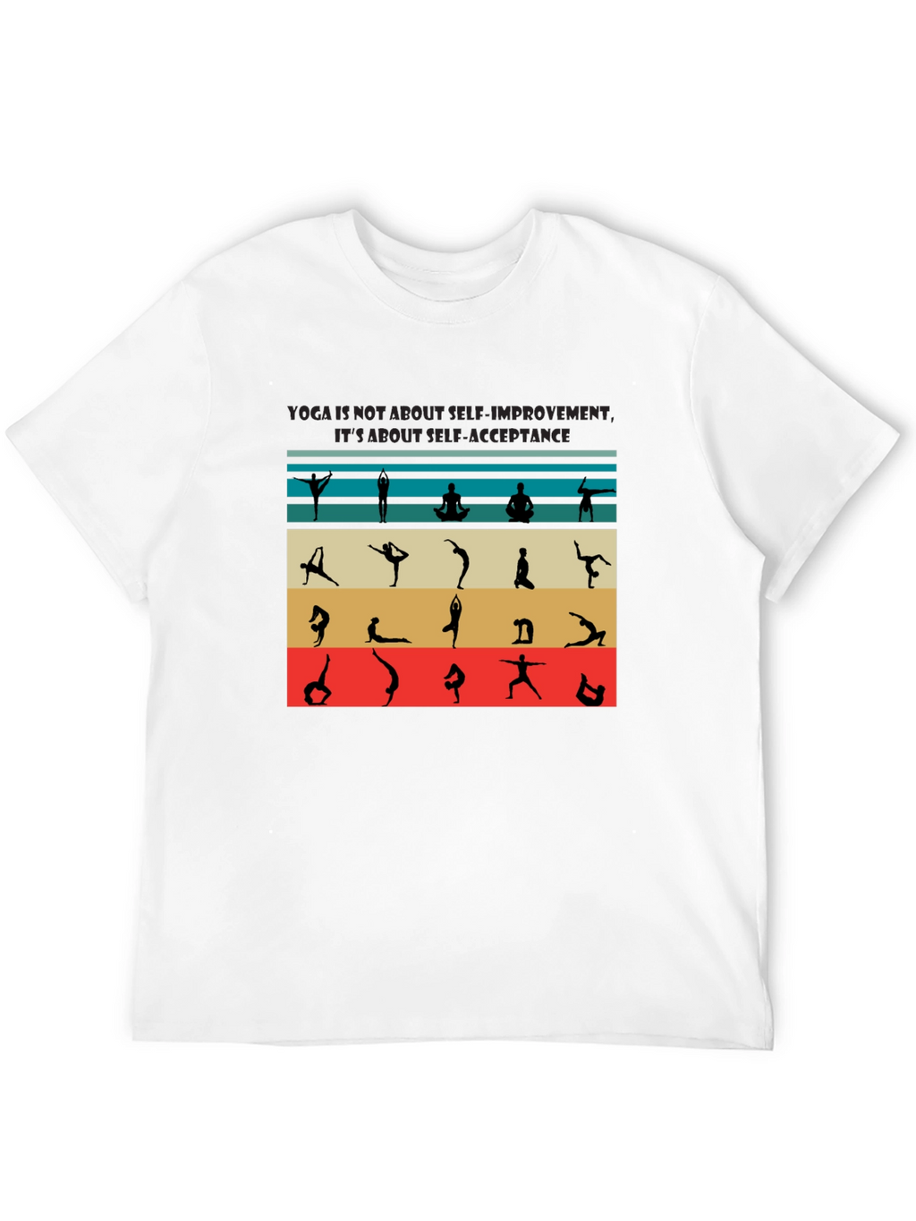 Yoga Self-Acceptance Tee - Inspirational T-Shirt