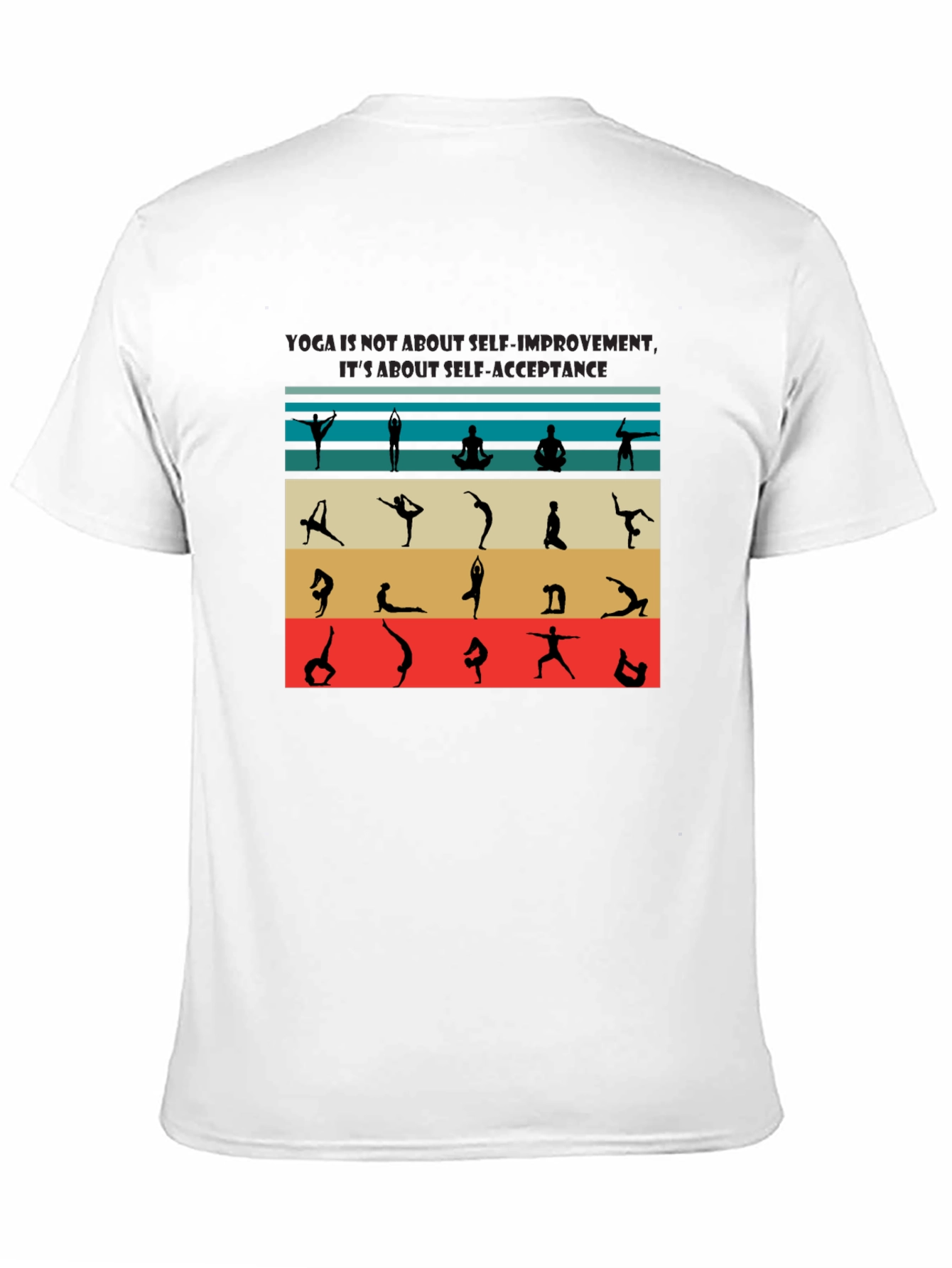 Yoga Self-Acceptance Tee - Inspirational T-Shirt