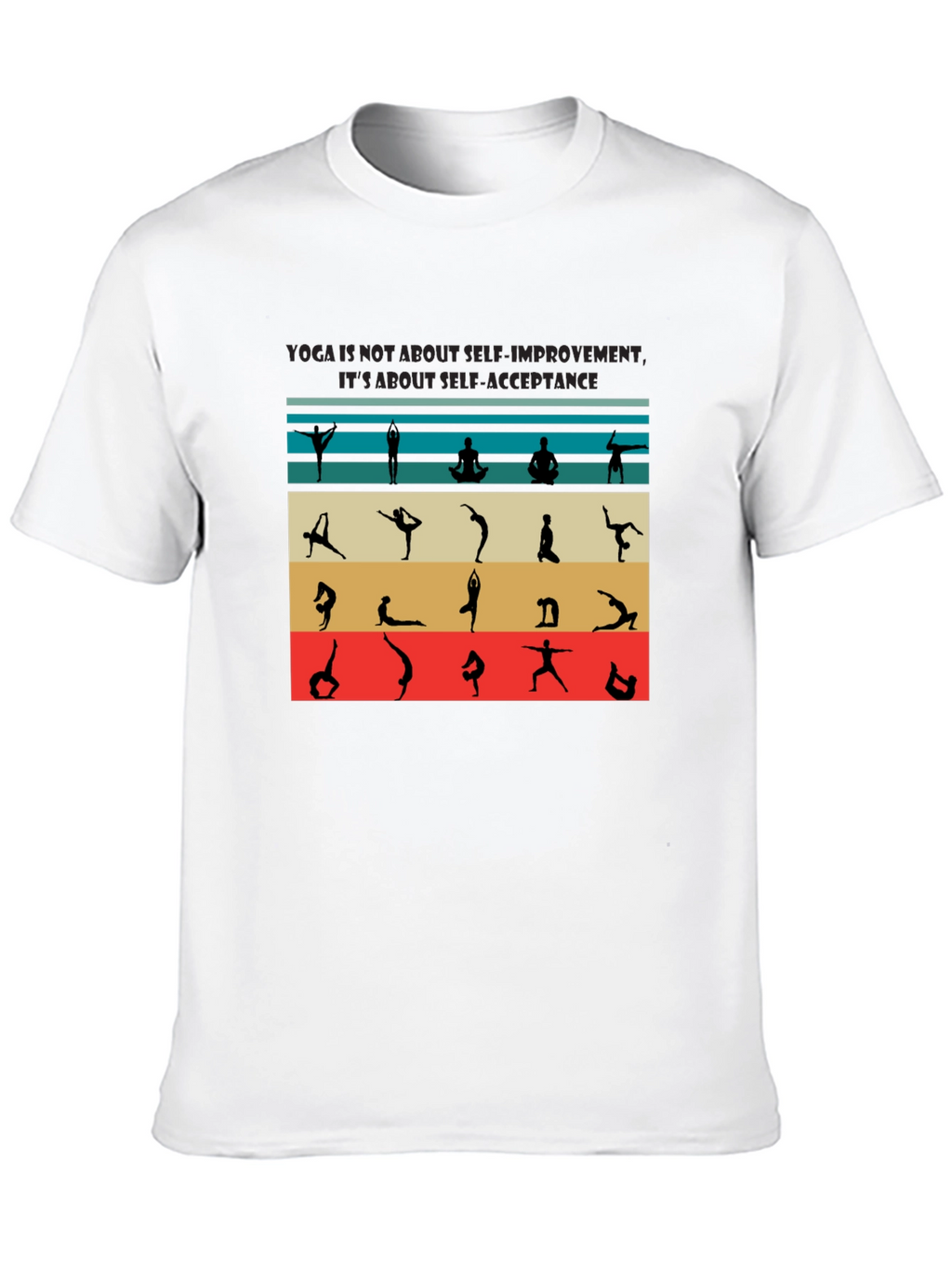 Yoga Self-Acceptance Tee - Inspirational T-Shirt