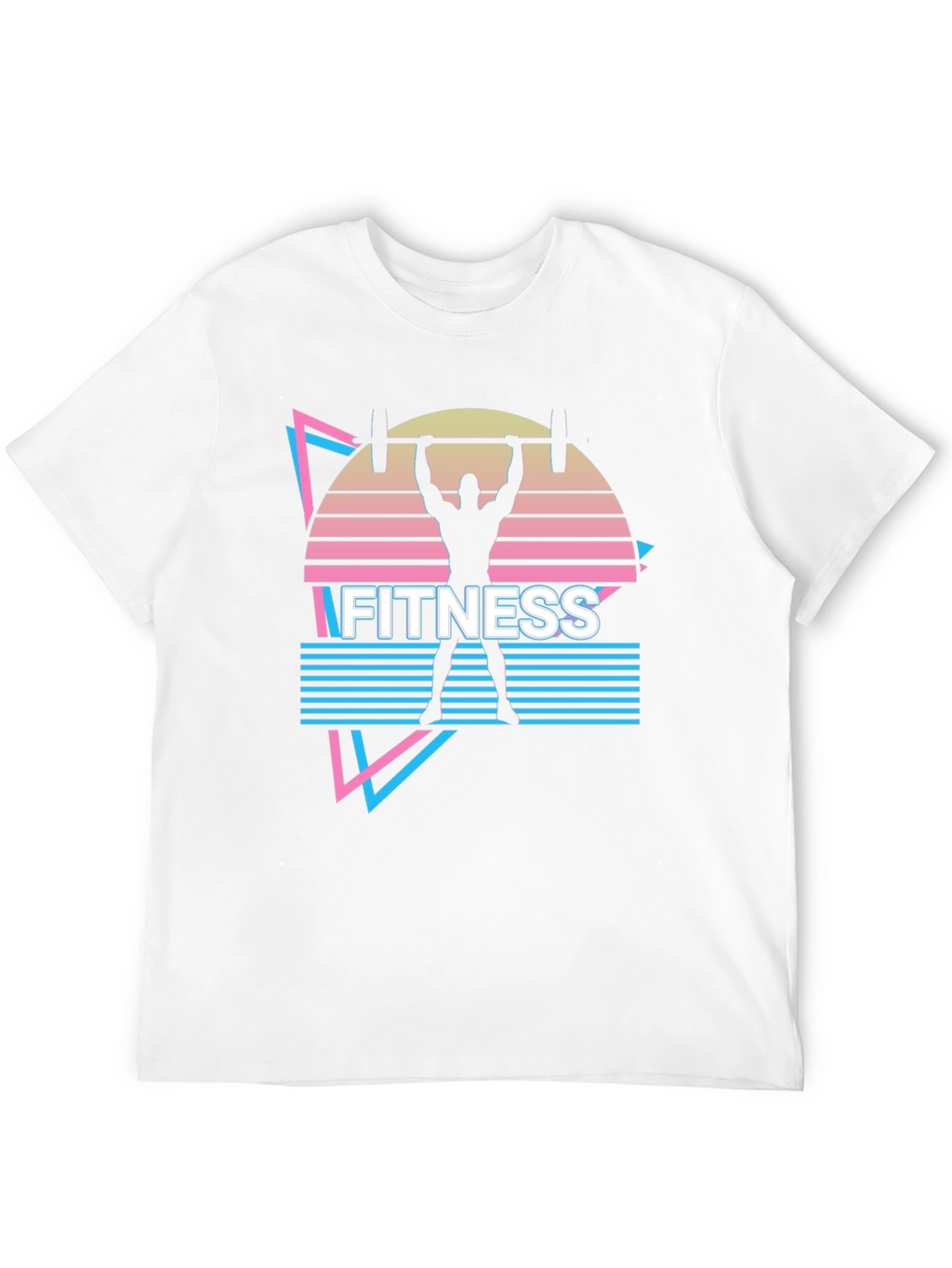 Retro Fitness T-Shirt - Gym Workout Design
