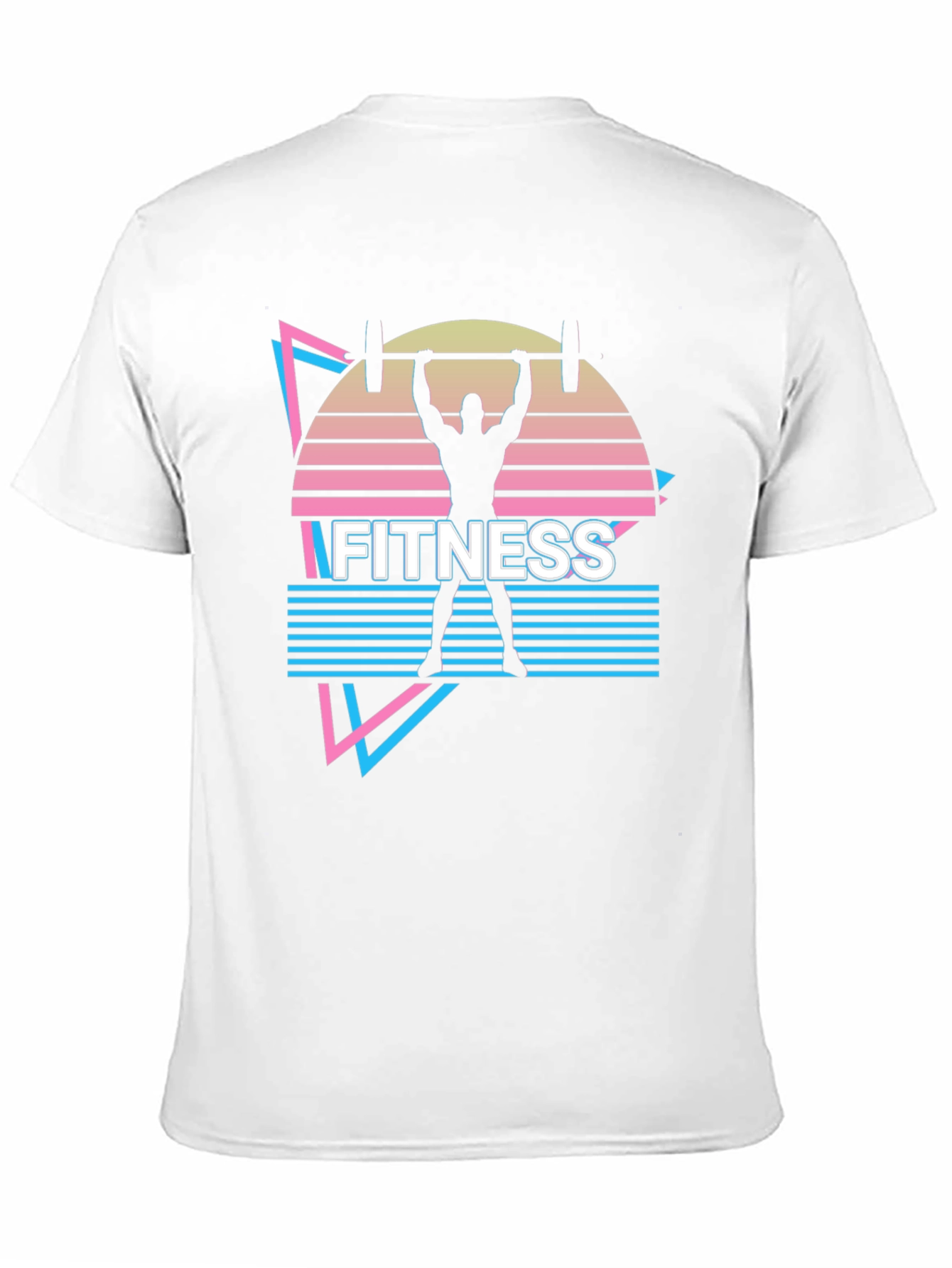 Retro Fitness T-Shirt - Gym Workout Design