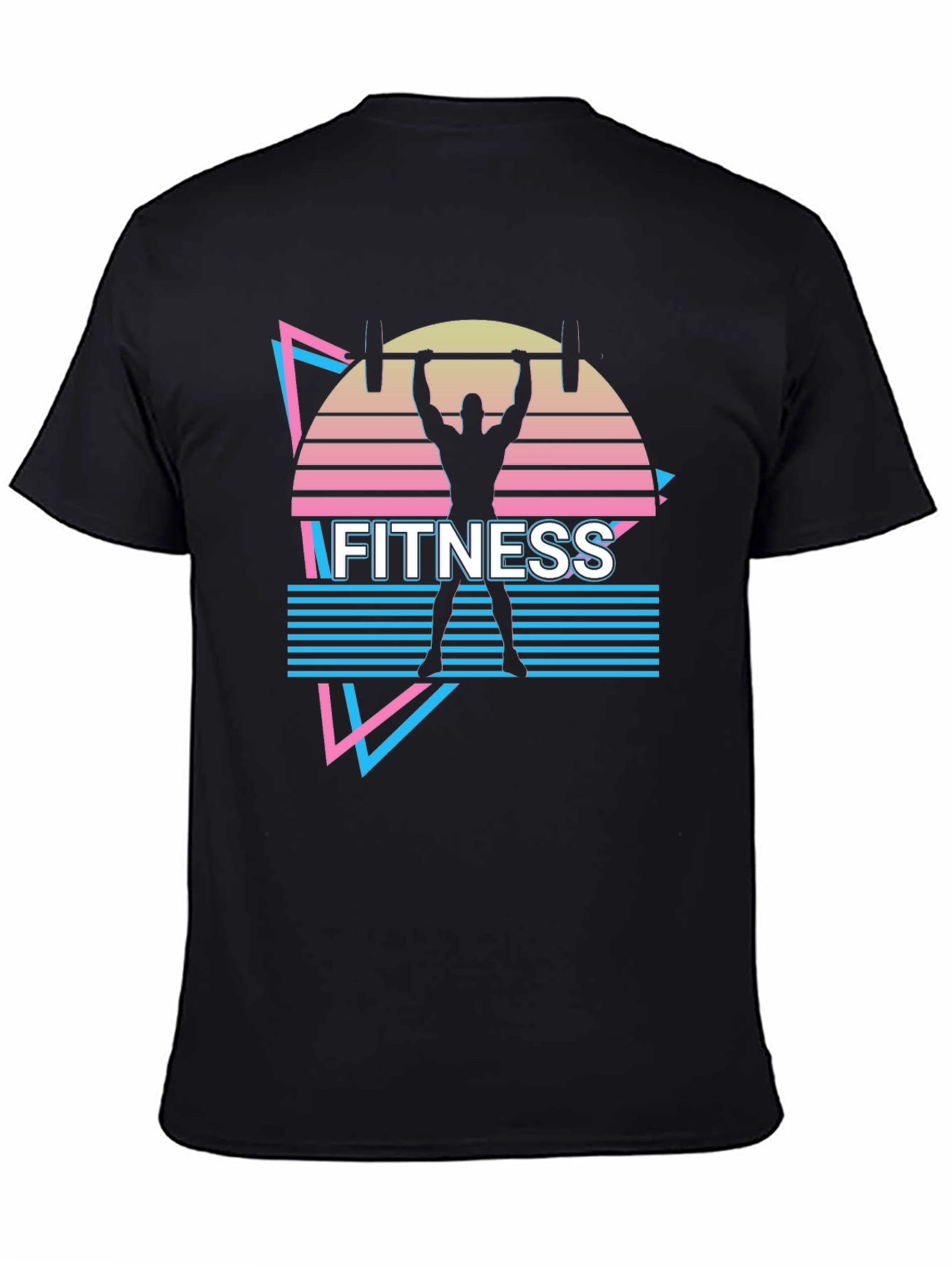 Retro Fitness T-Shirt - Gym Workout Design
