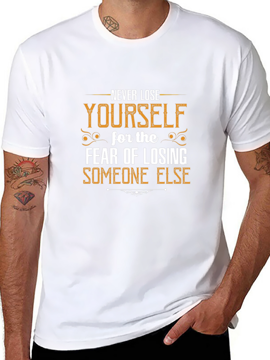 Motivational T-Shirt: Never Lose Yourself