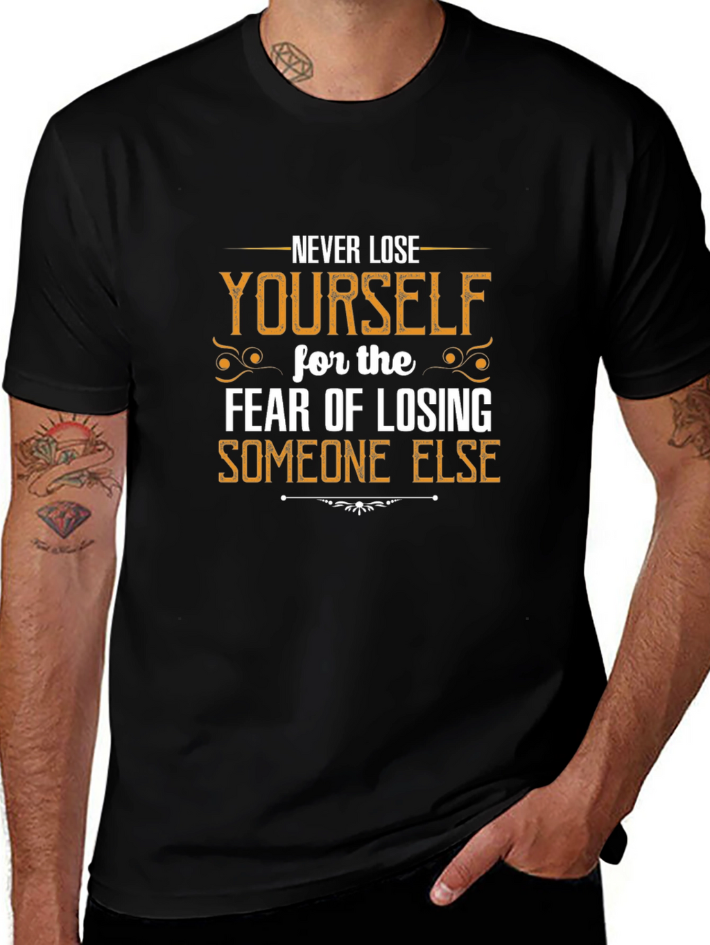 Motivational T-Shirt: Never Lose Yourself