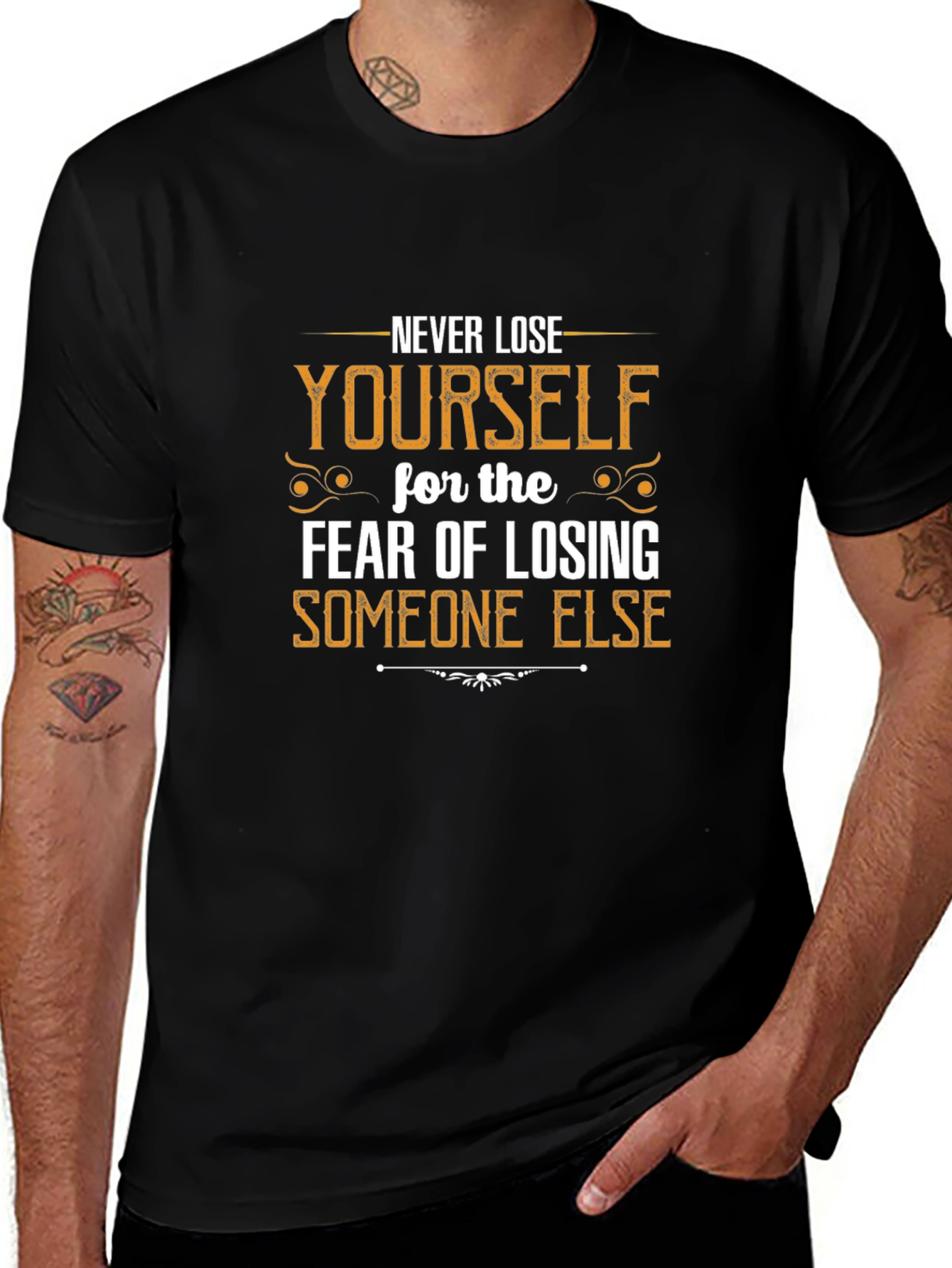 Motivational T-Shirt: Never Lose Yourself