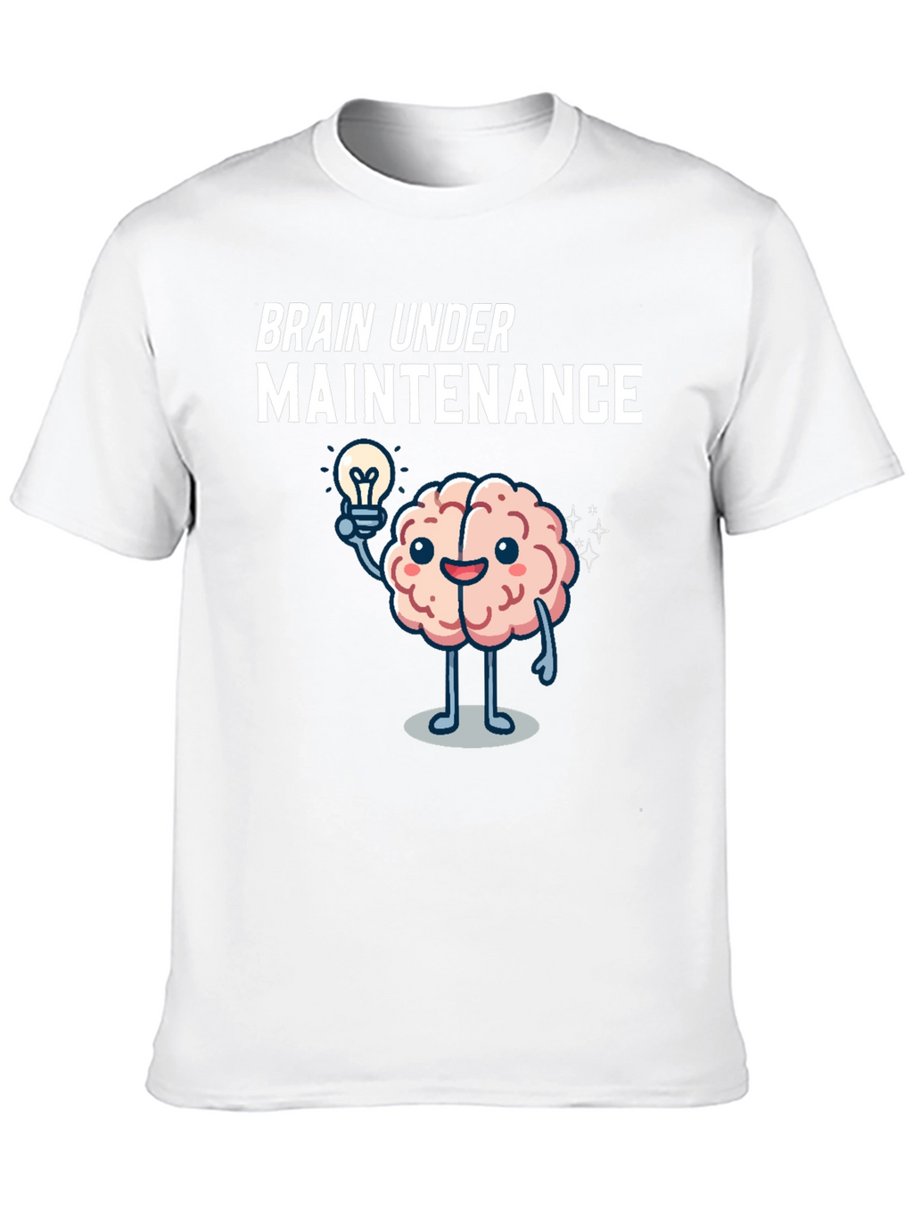 Brain Under Maintenance Graphic T-Shirt