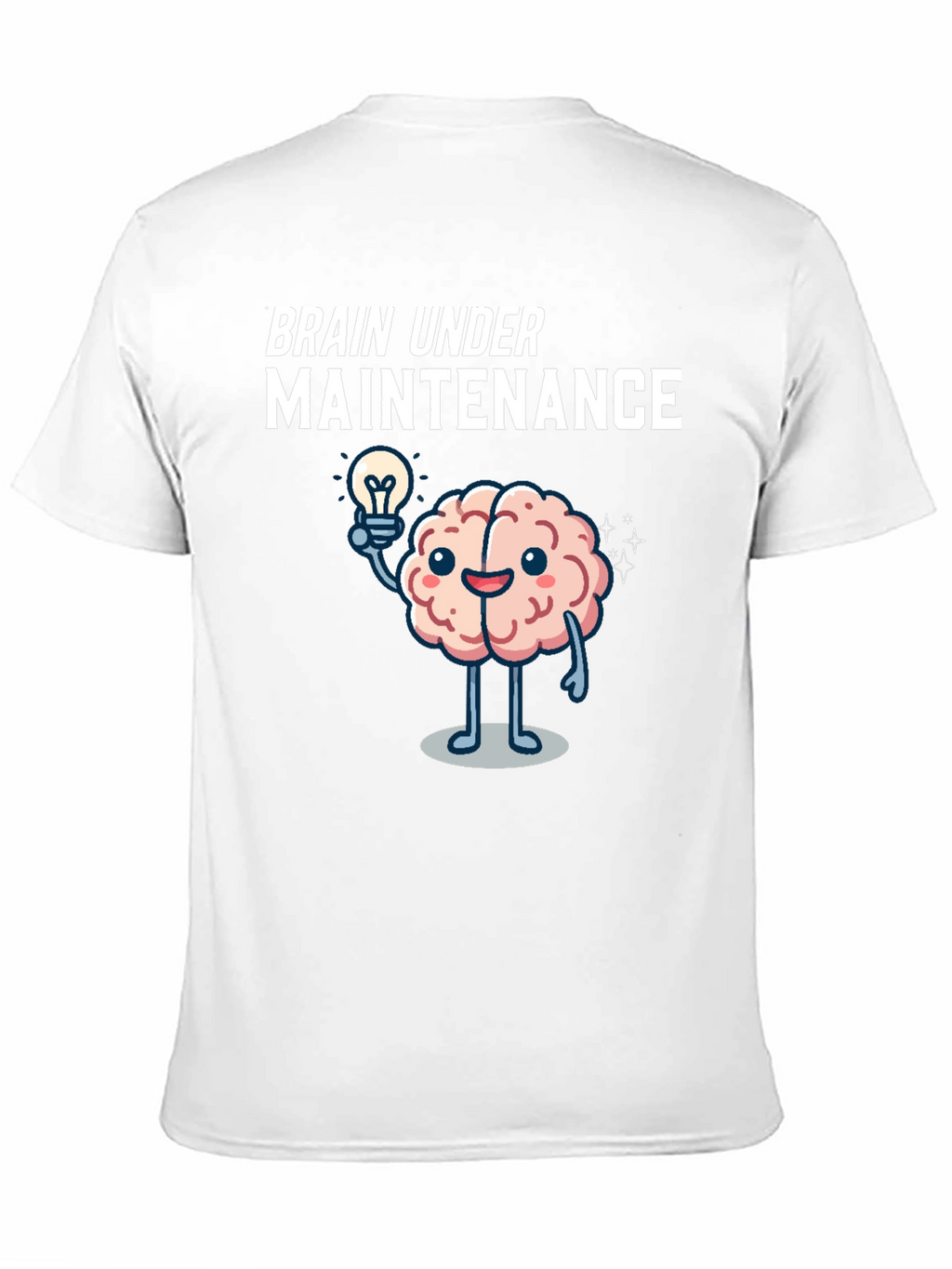 Brain Under Maintenance Graphic T-Shirt