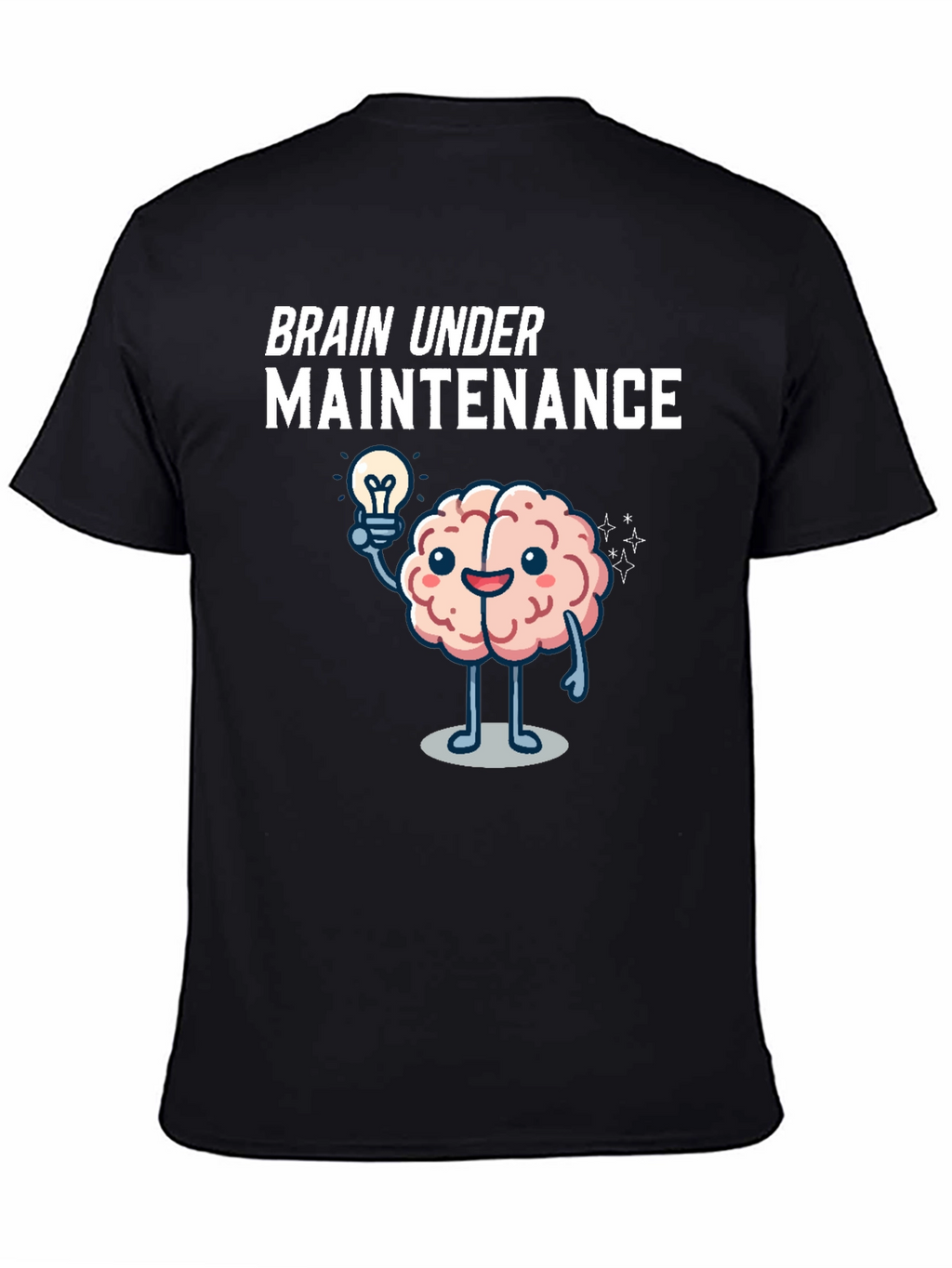 Brain Under Maintenance Graphic T-Shirt
