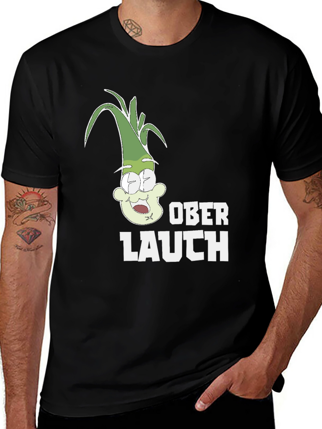 Ober Lauch Cartoon T-Shirt