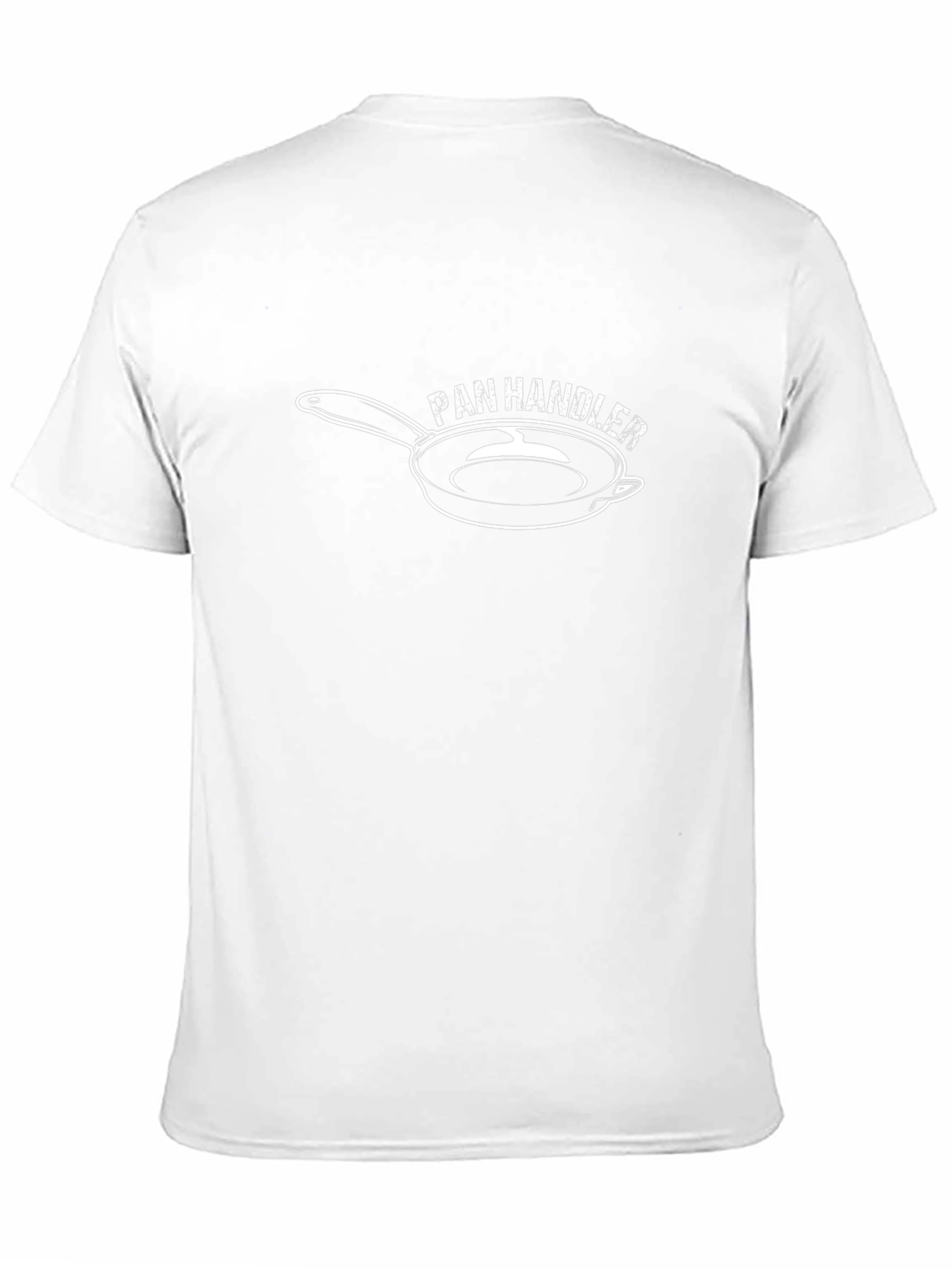 Pan Handler Graphic Tee - Black Crew Neck T-Shirt