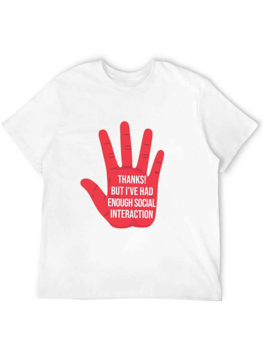 Socially Distant Graphic T-Shirt