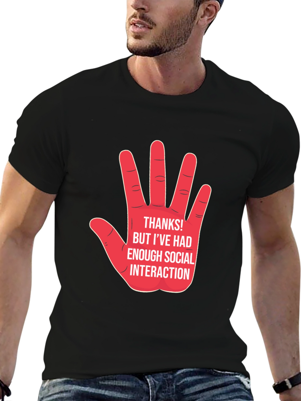 Socially Distant Graphic T-Shirt