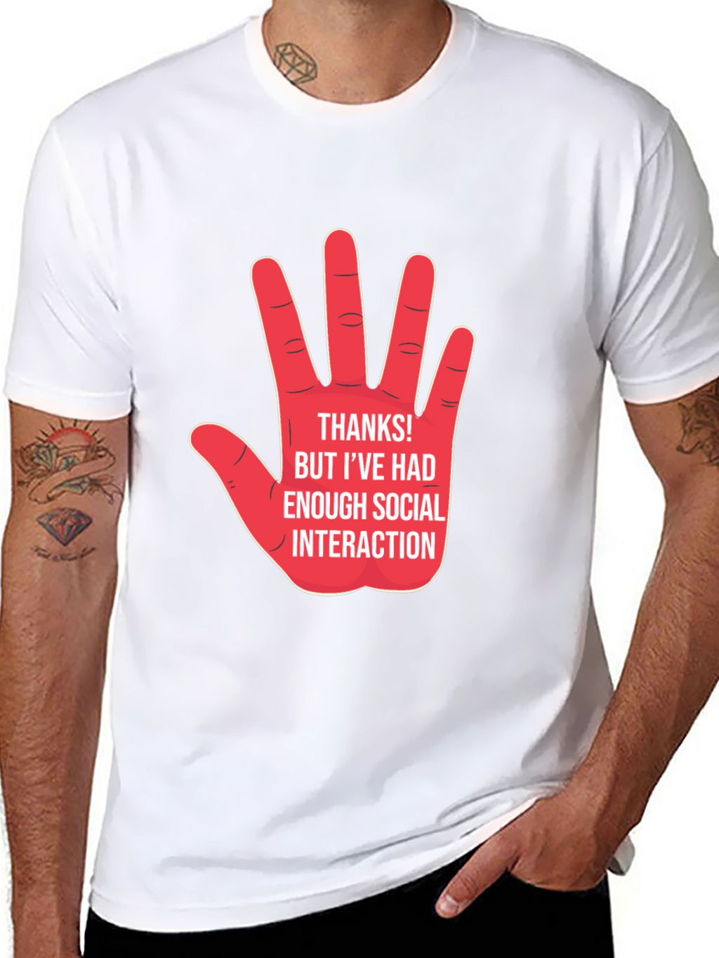 Socially Distant Graphic T-Shirt