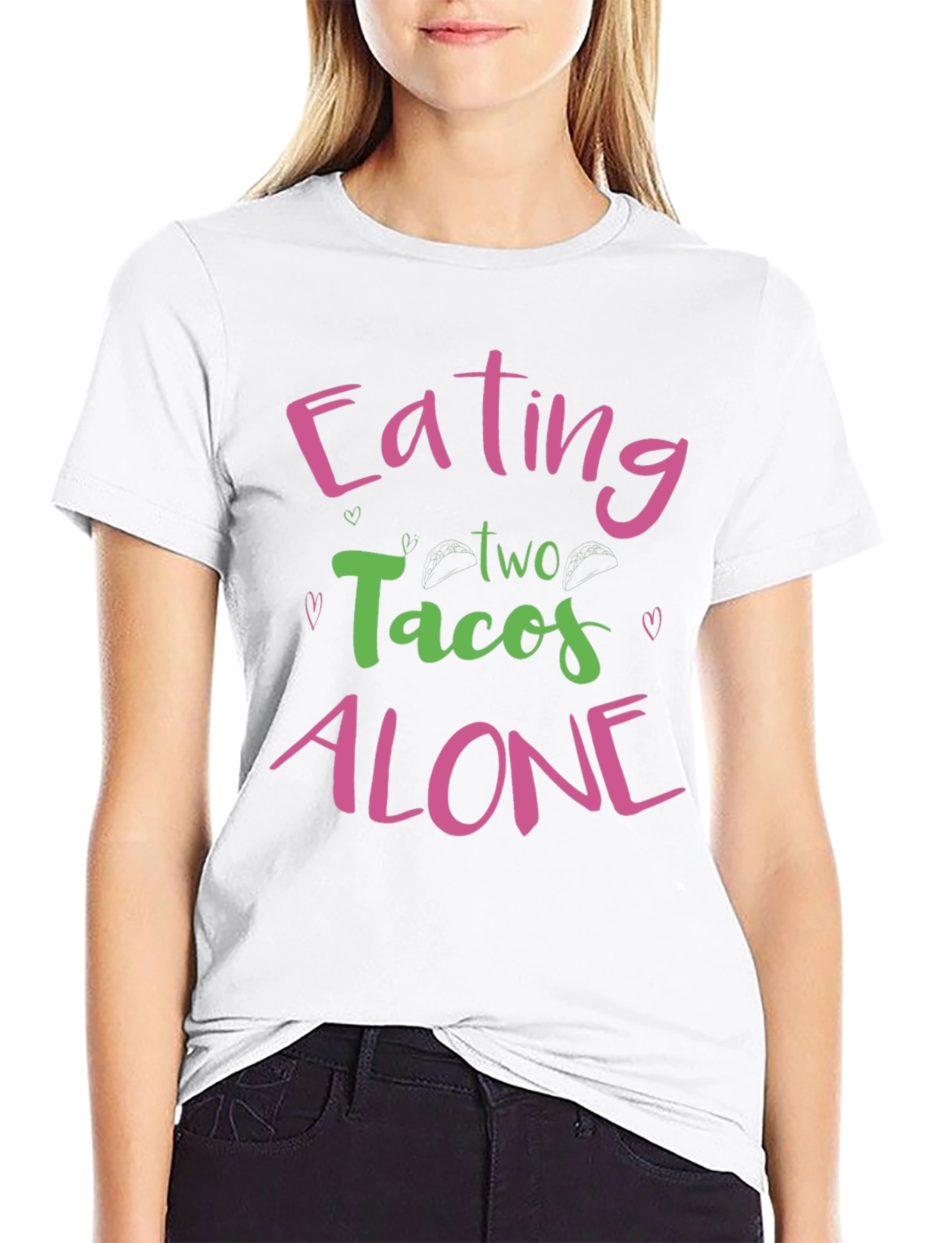 Eating Tacos Alone Graphic Tee